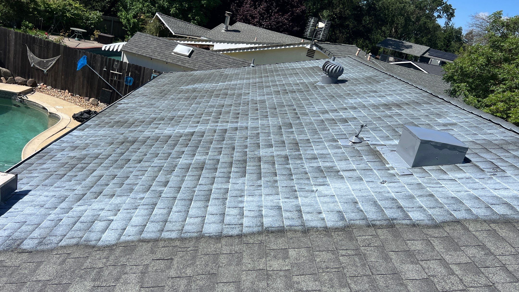Roof Rejuvenation using Roof Maxx Treatment by Roof Maxx of Folsom