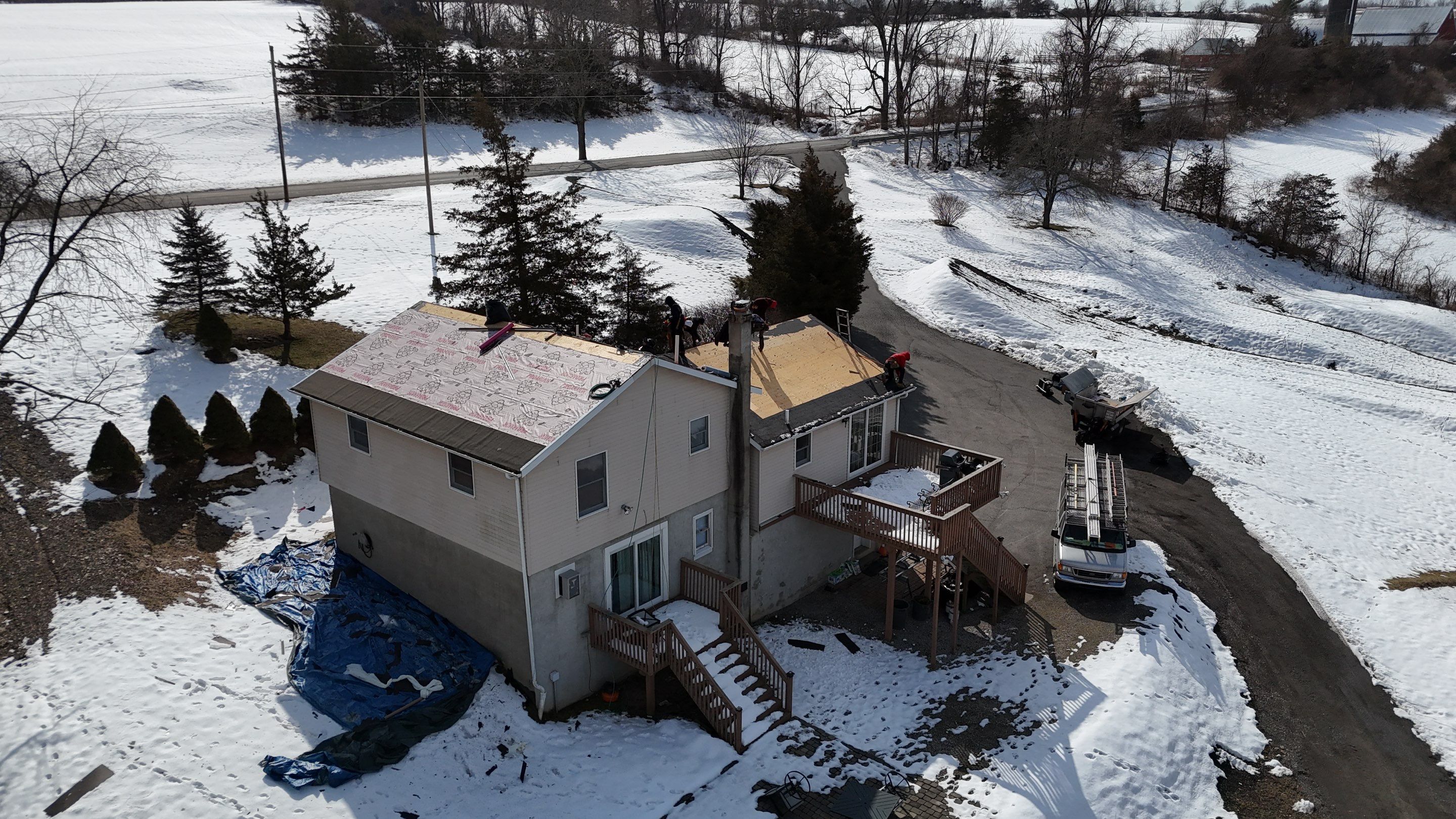Roof Replacement Project in Lafayette Township, NJ by All State Home Improvement Inc.