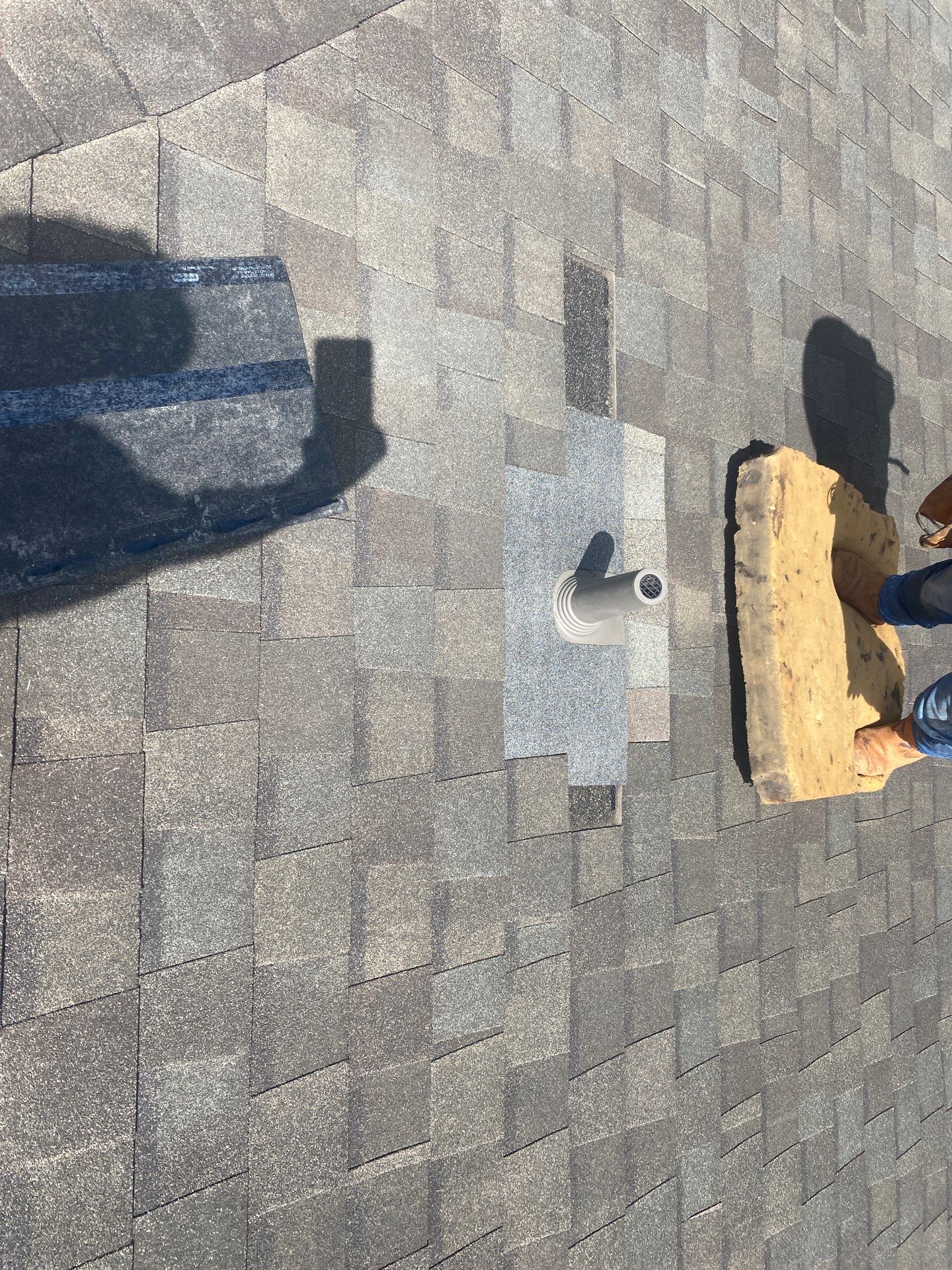 Hail Damage using Owen's Corning Duration (Lifetime) Shingles by Roof Repair Services LLC
