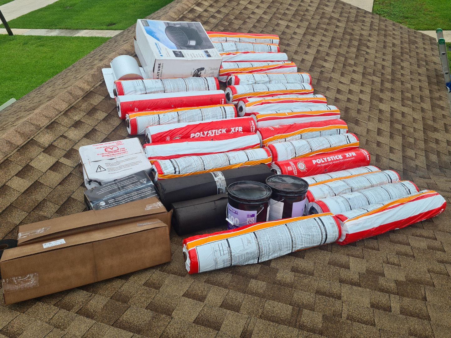 Residential Roofing Installation using Mil Finish-Unpainted by BLUES BROTHERS CONSTRUCTION CORP