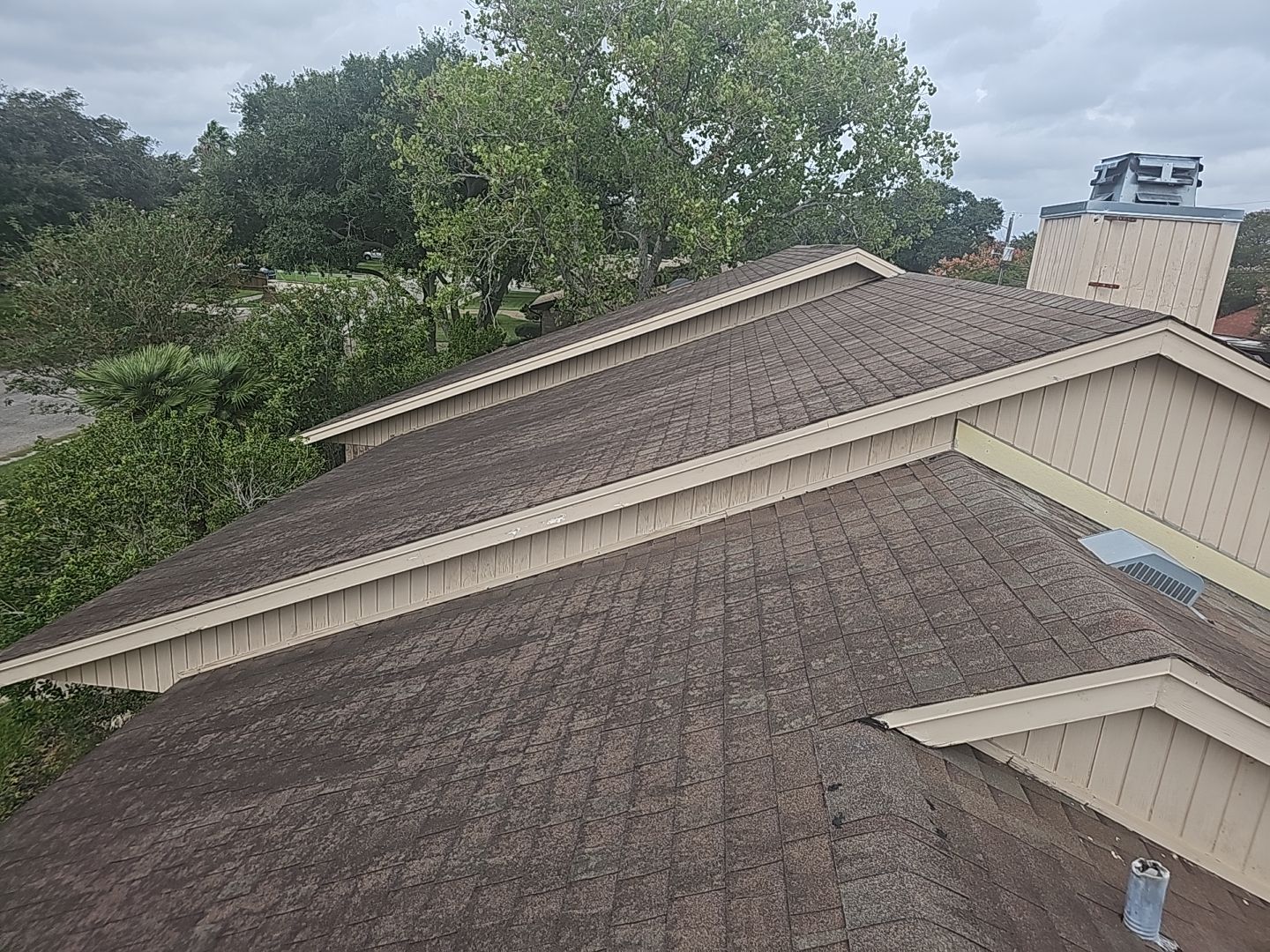 Residential Roofing Installation using GAF HDZ Weathered Wood by Lighthouse Roofing