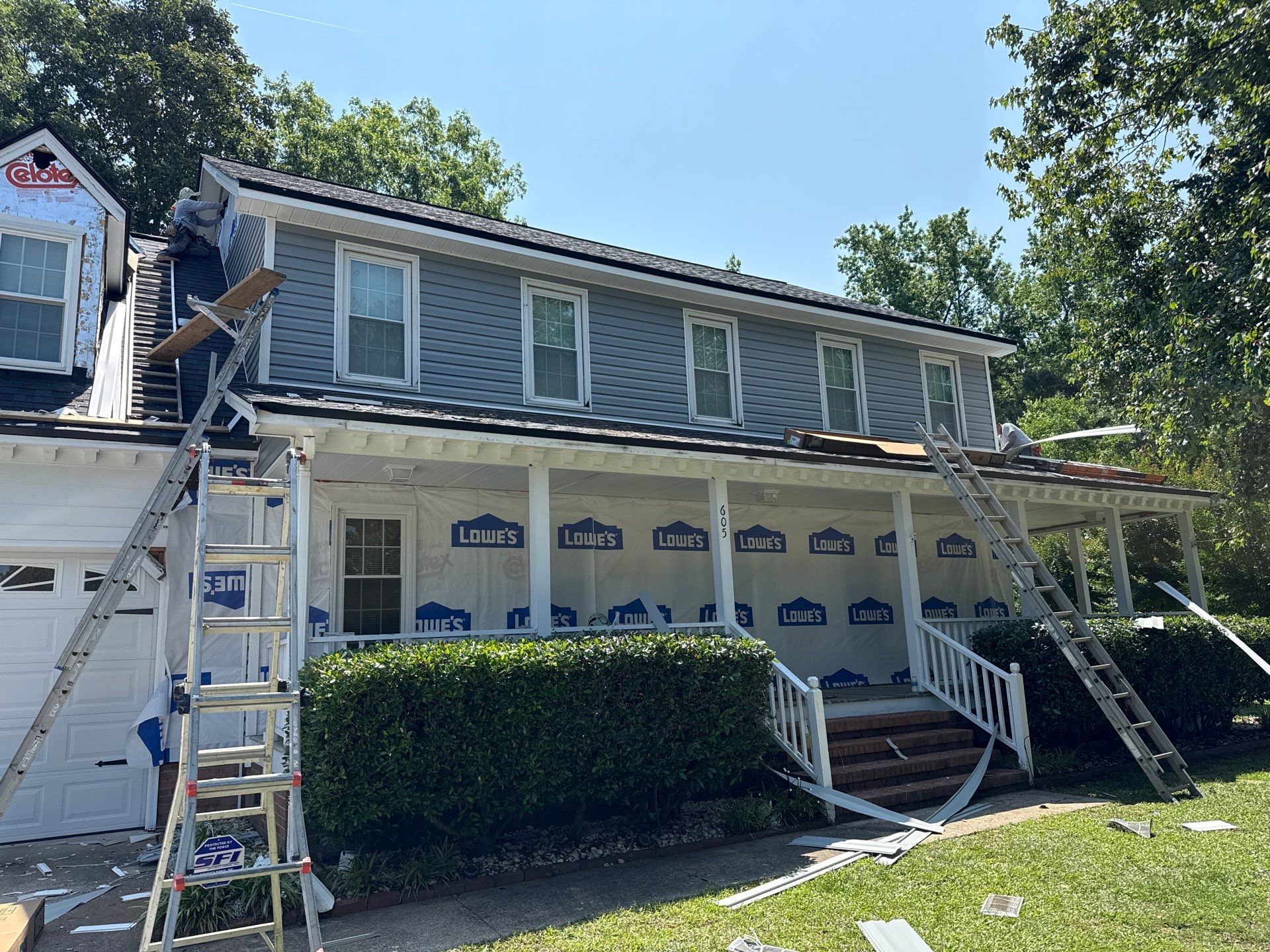 Roof Installation by Karcher Roofing & Construction