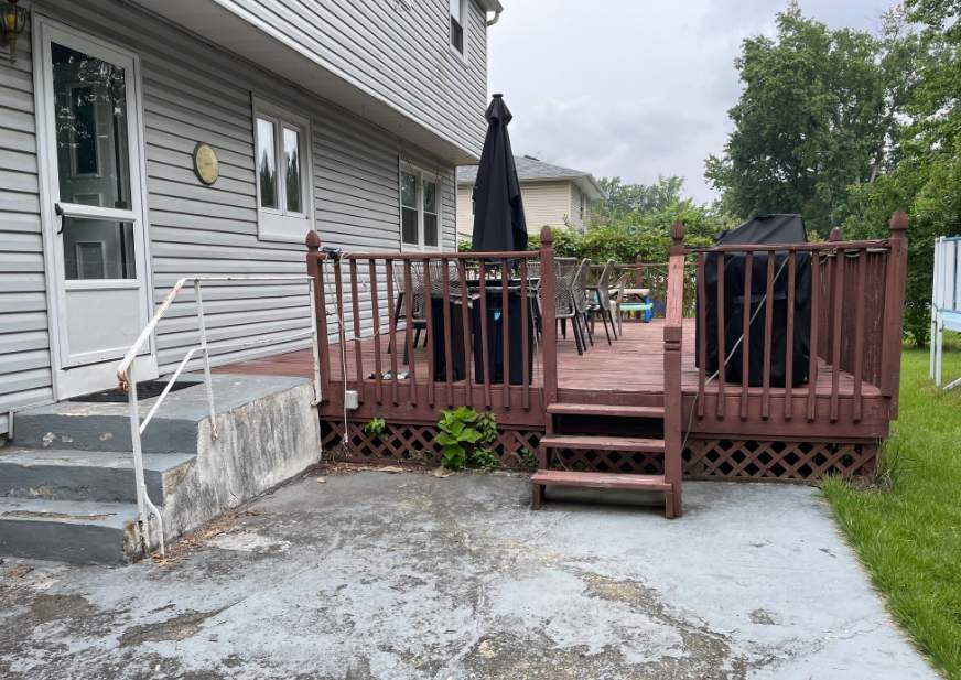 Deck Resurface in Cherry Hill by deck guardian