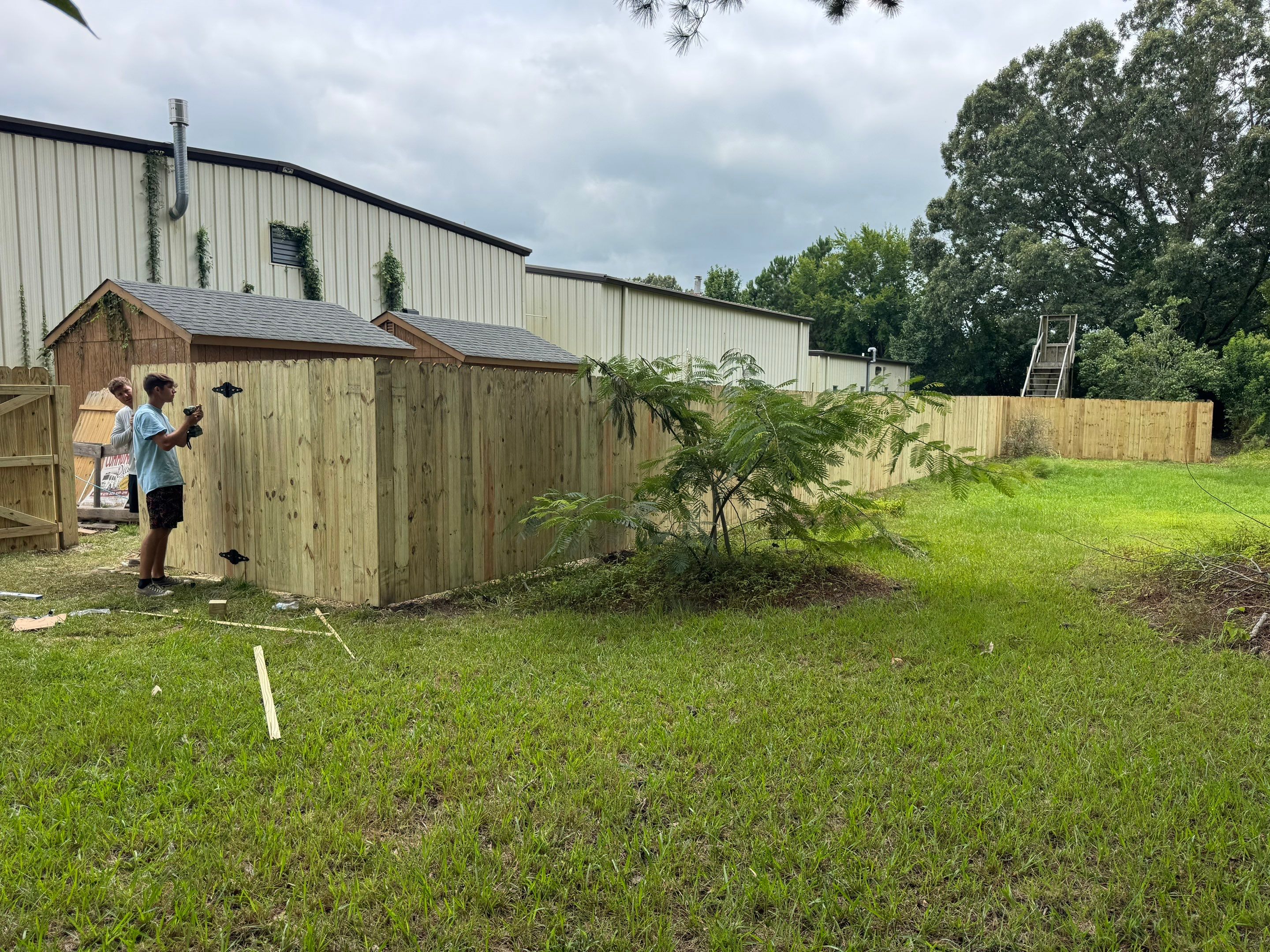 Warmth & Strength in Wood by Tidewater Fence