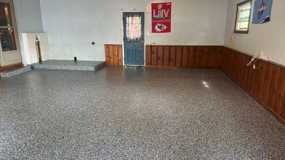 Debby G. transformed her garage with this Banner Garage Floor