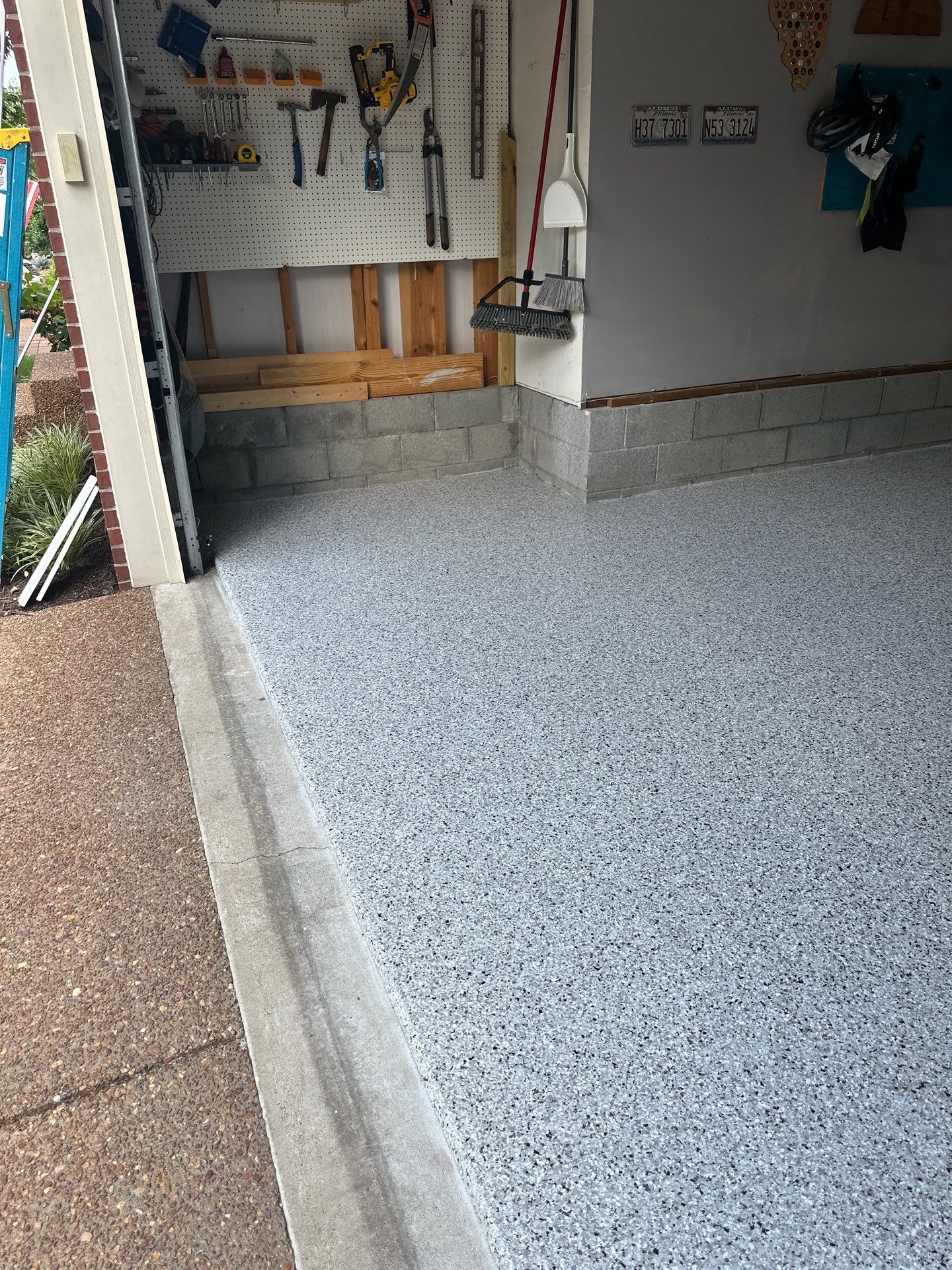 Garage Floor Coating using Coyote by My Garage Floor Guys