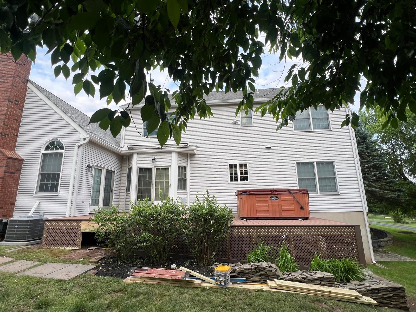 Deck Resurfacing in Pittstown, New Jersey by deck guardian