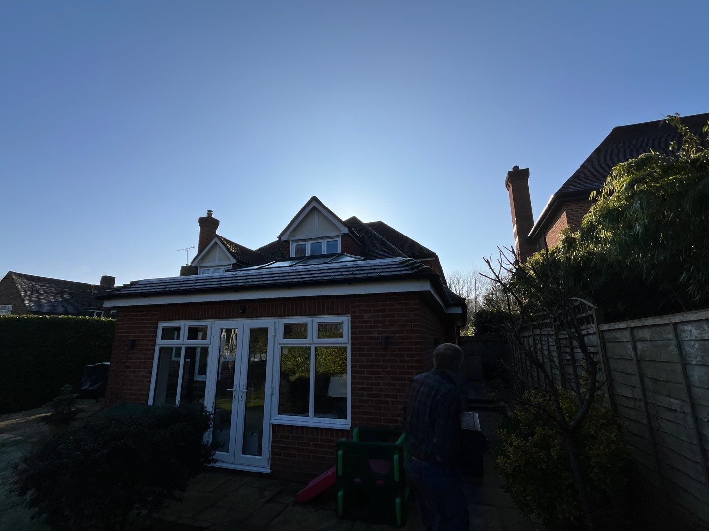 Exterior Clean - Roof - Patio - Driveway using Honda 15lpm Low Pressure Washing Machine by Ges Exterior Cleaning ltd