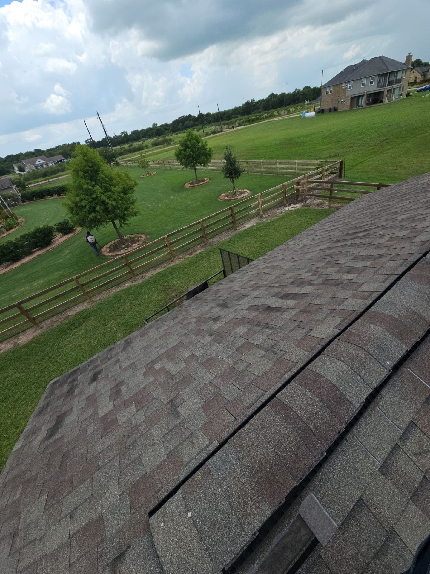 Hail Damage using Owen's Corning Duration (Lifetime) Shingles by Roof Repair Company