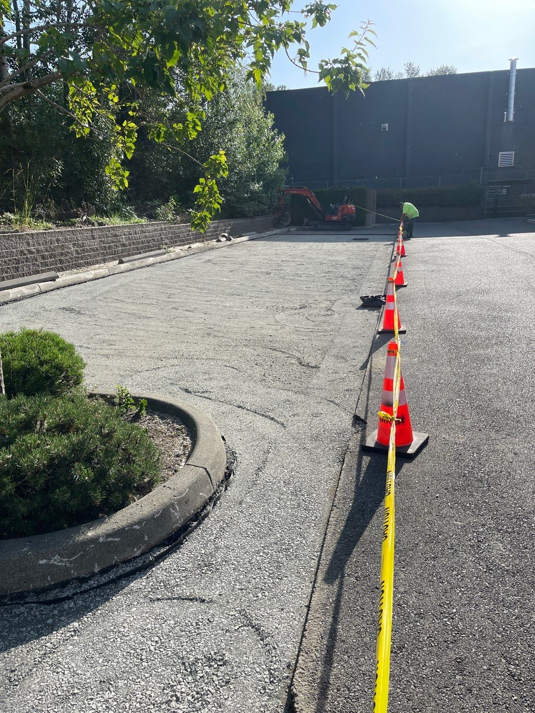 Asphalt Patch Repair & Concrete Curb Renovation | Kirkland  by Jireh Asphalt & Concrete Inc 