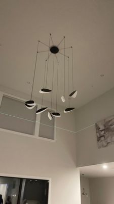 Chandelier Install 