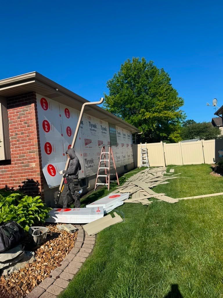 Siding, gutters, soffit & fascia replacement by Optimal Home Improvement 