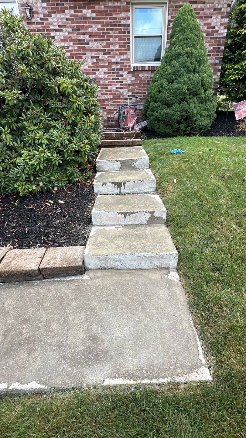 Porch + Steps Project in North Huntingdon by Floors in a Day, Inc