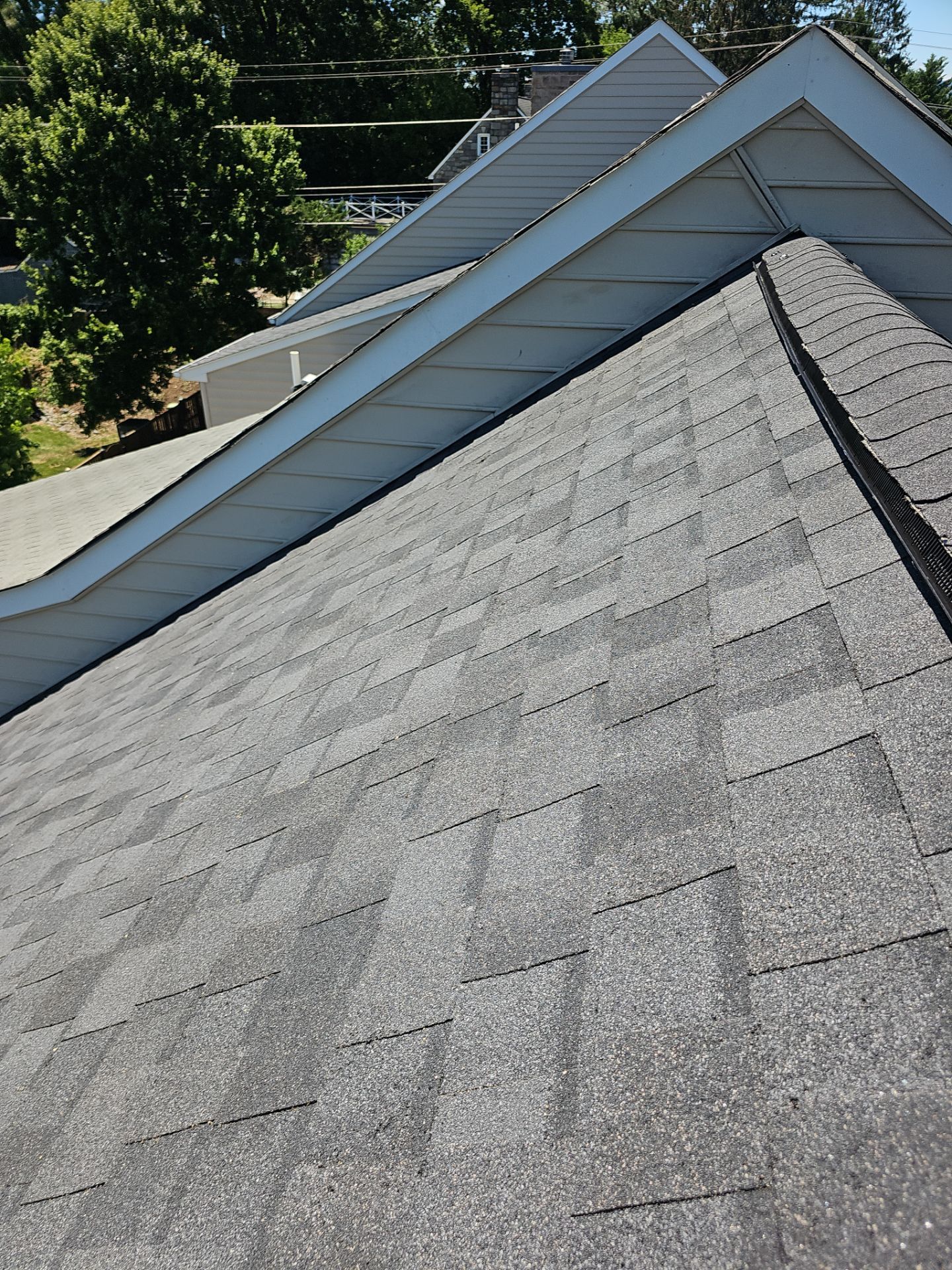 Roof Replacement - Moire Black by Winchester Roofing