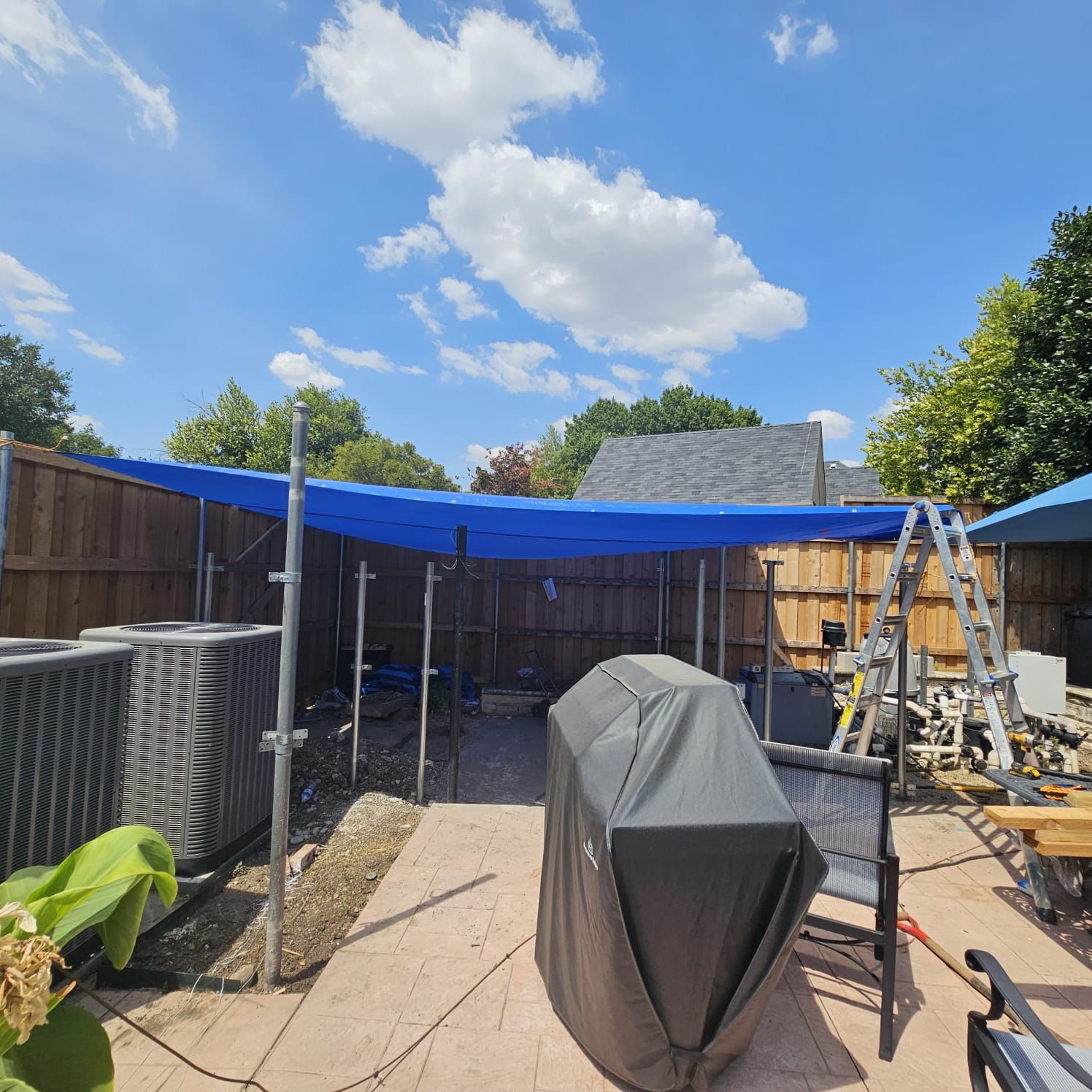 Fence & Concrete Patio by EL-GC LLC 