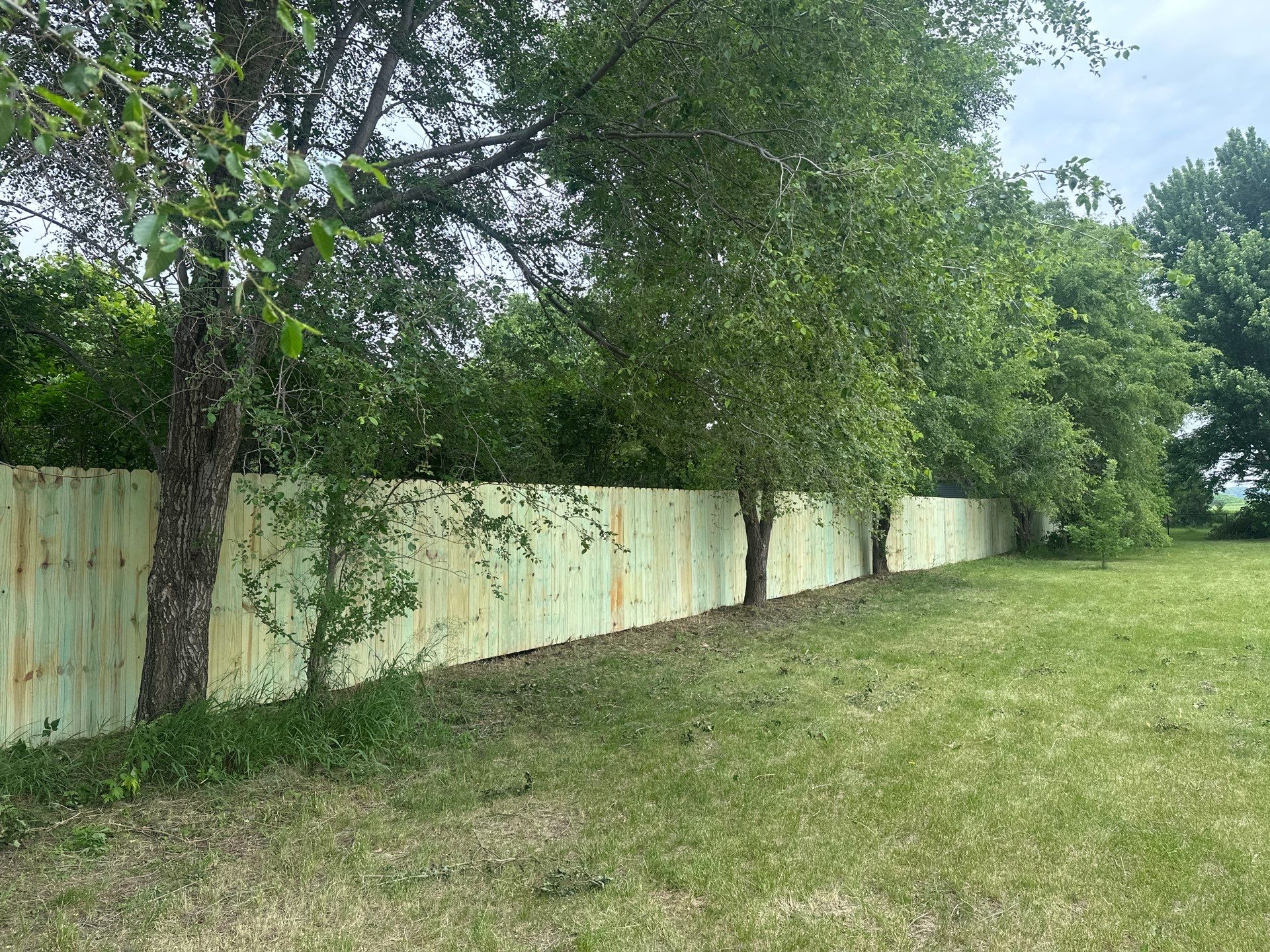 Project in Janesville by Perfect Picket Fence and Stain