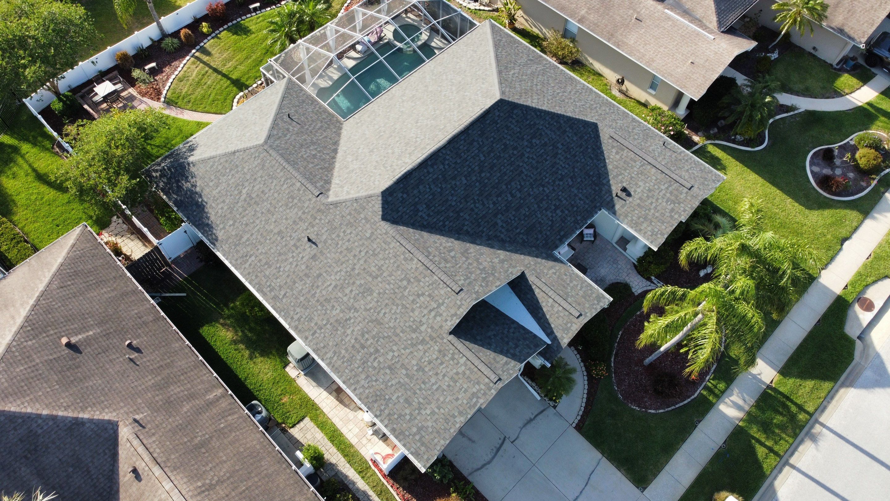 Roof replacement in Lutz, FL. by Steadfast Roofing