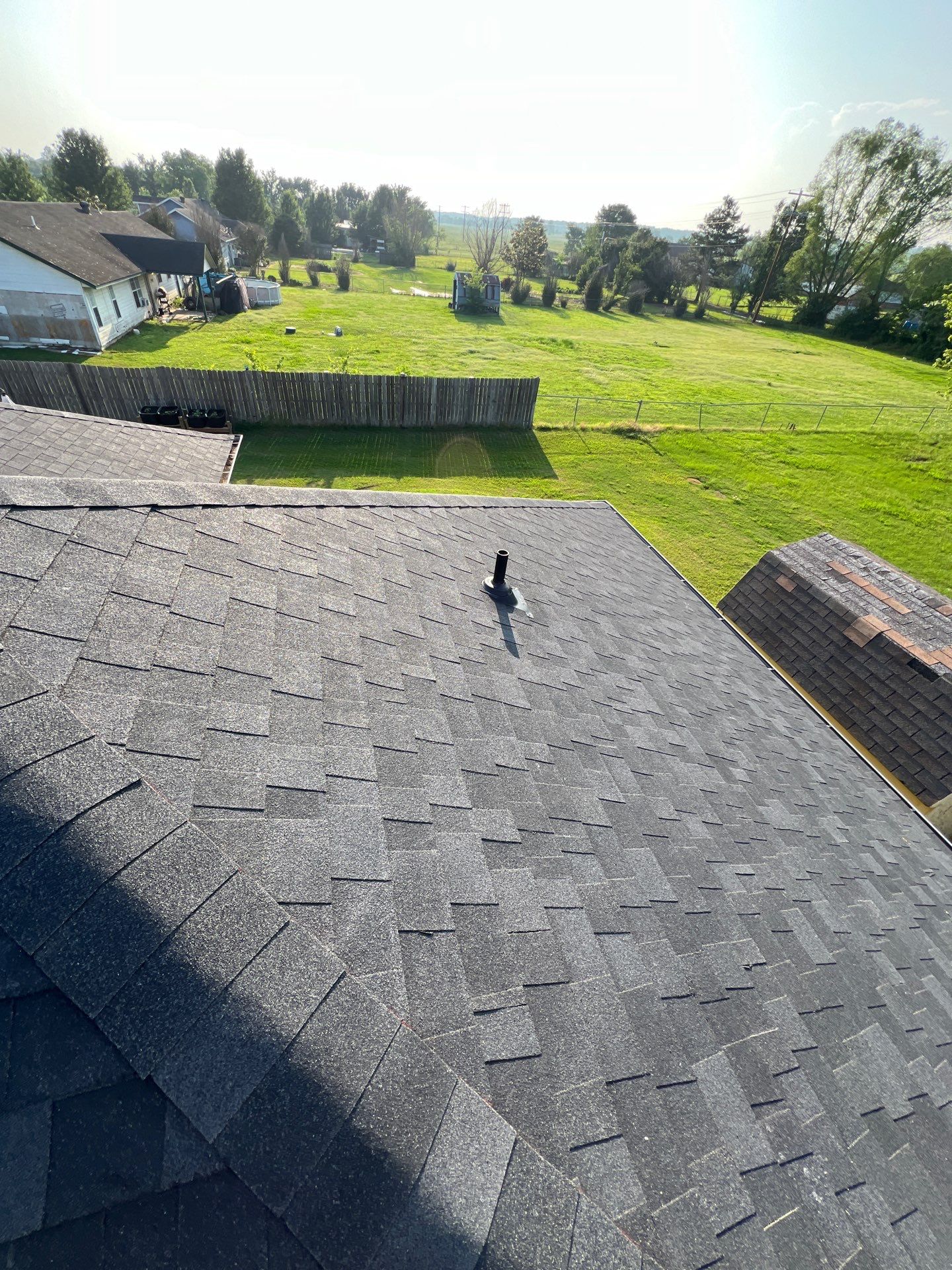 Roof replacement in Panama, OK by In & Out Construction & Remodeling, LLC