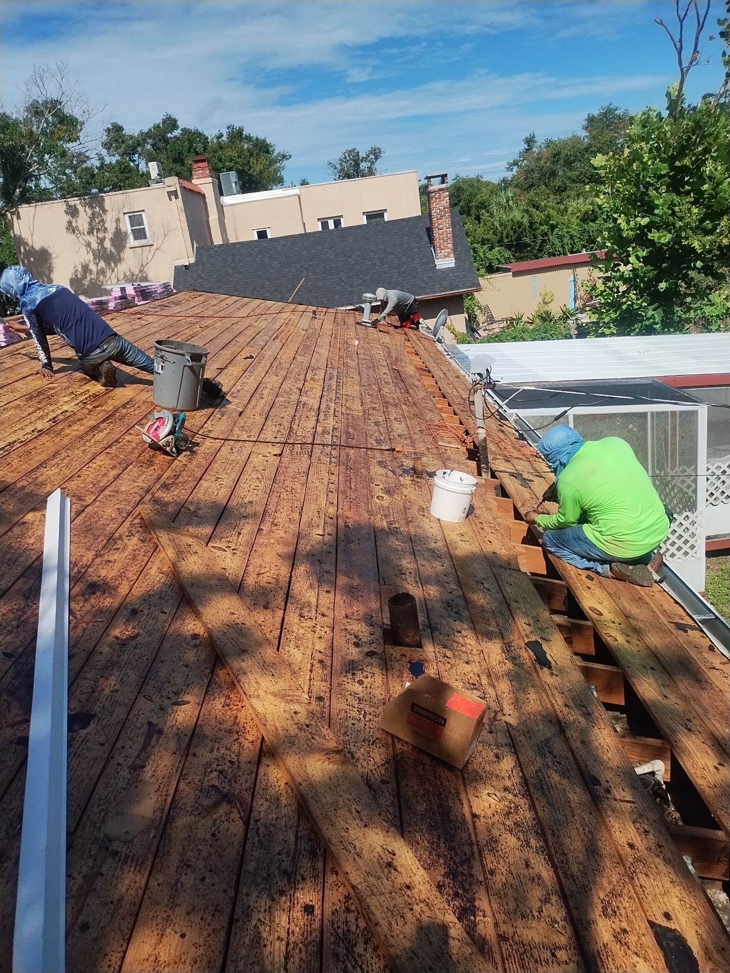 Project in St. Petersburg by Mitchell Roofing Company LLC 