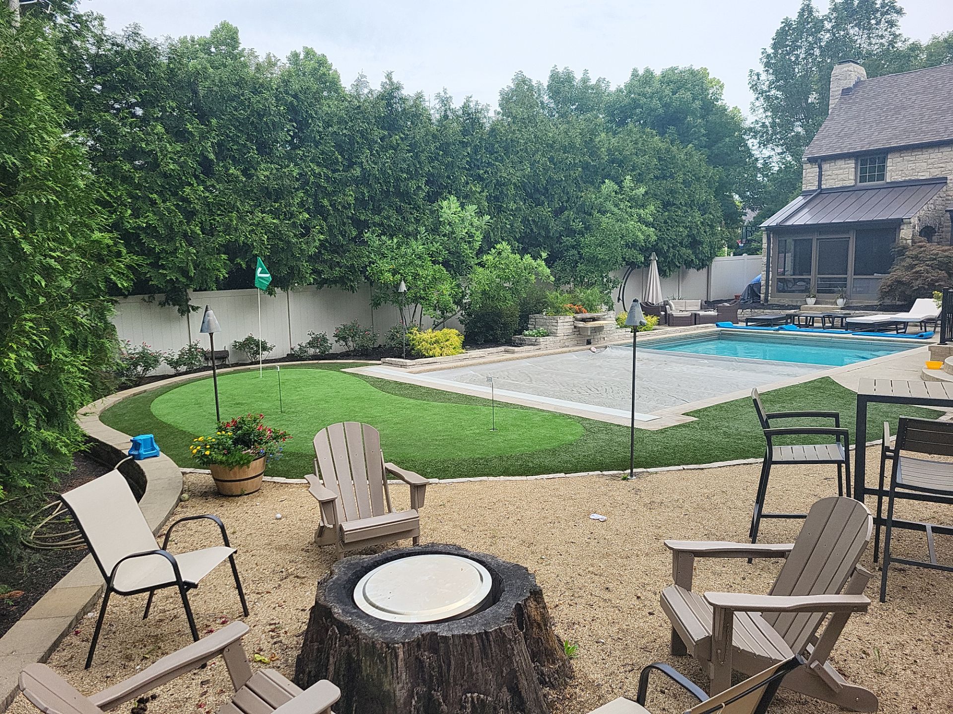 Residential Putting Green Maintenance in Columbus, OH by Southwest Greens Midwest
