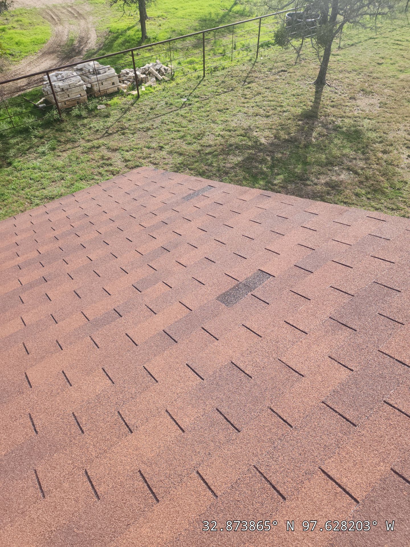 Project in Weatherford by Lonestar Roofing and Restoration LLC.