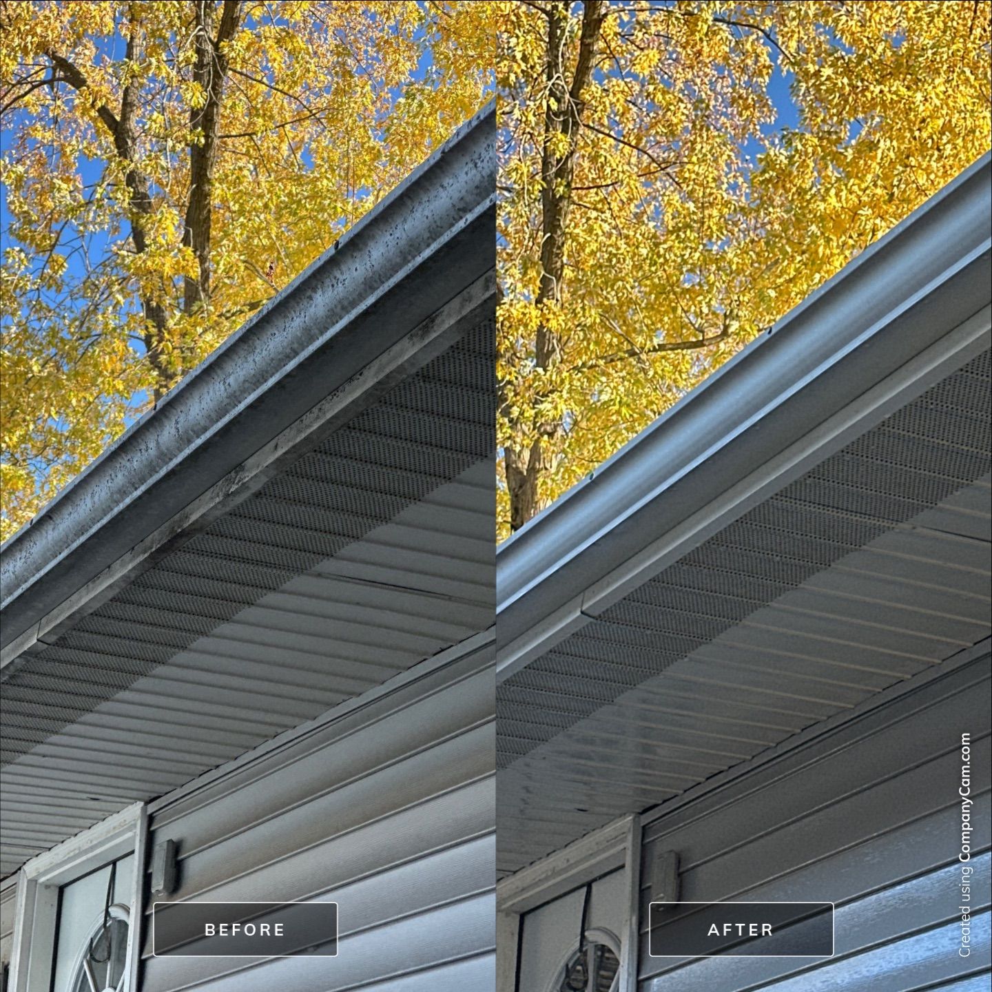 Project in Round Lake Beach by Simmons Power & Soft Washing