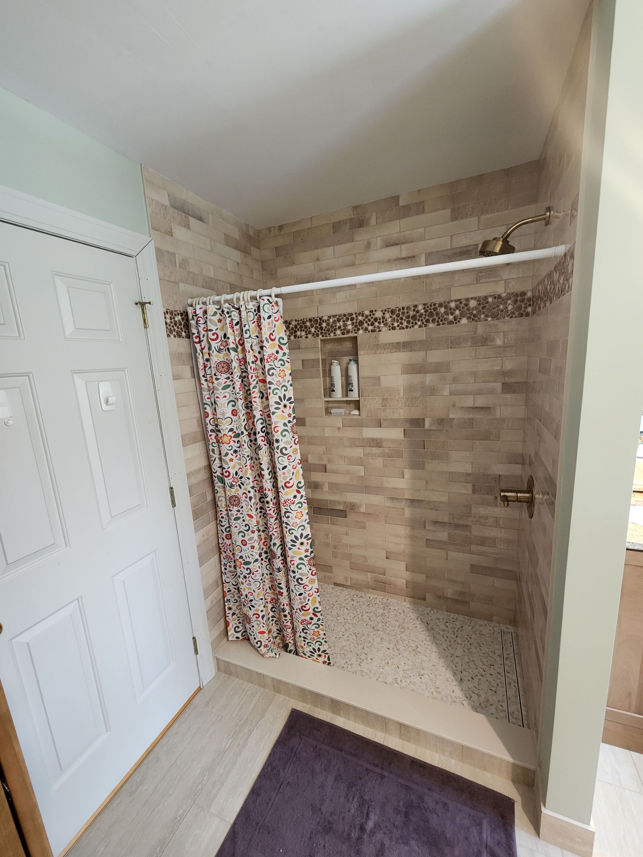 Frameless Sliding Shower Doors by Cheshire Glass Company