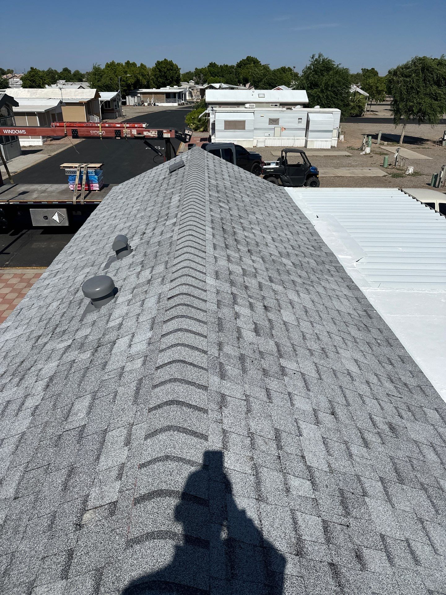 Silver Birch Shingles by Reimagine Roofing