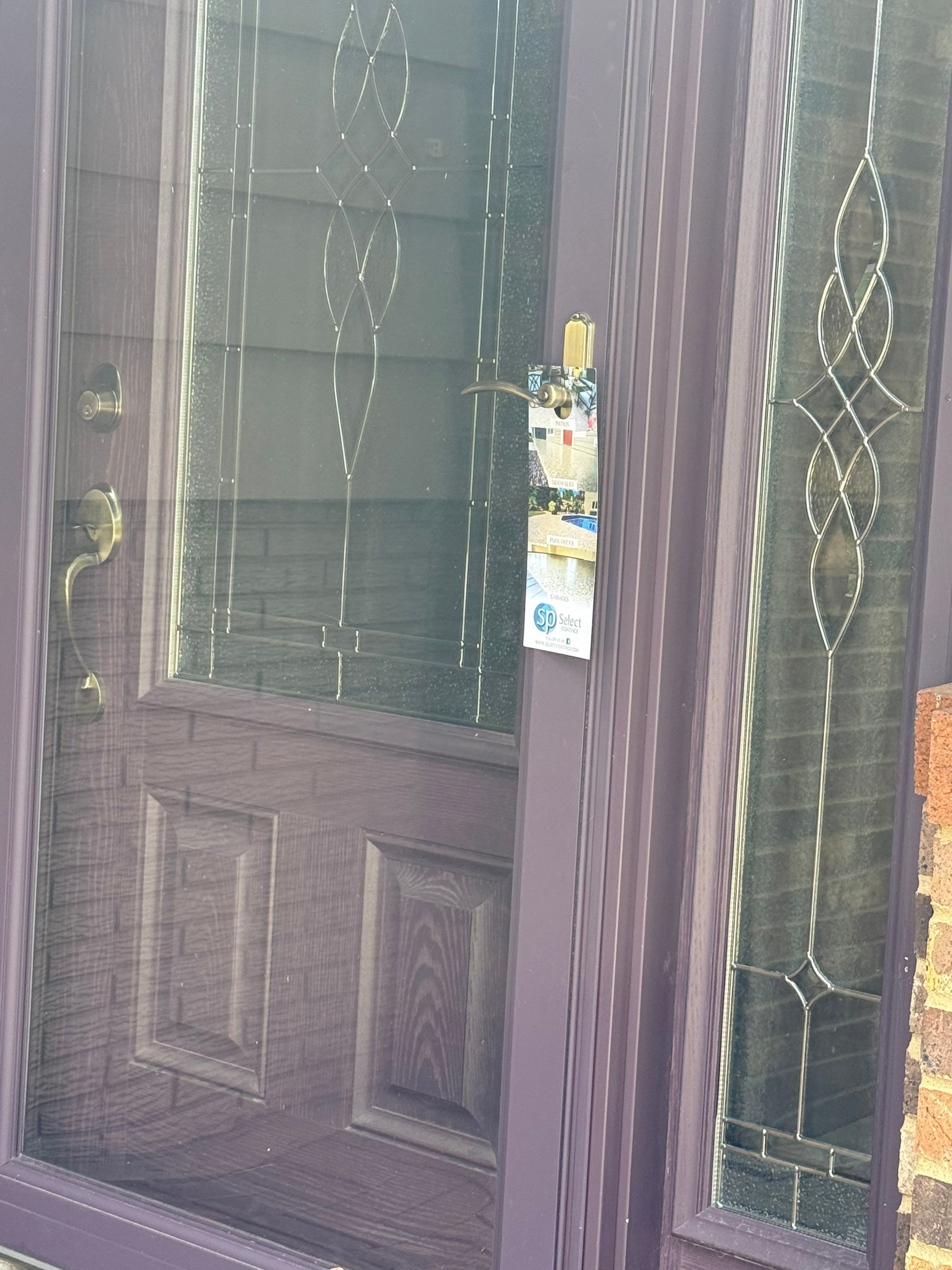 Grey Polyaspartic Porch and Stair Resurfacing in Sioux Falls by Select Painting, Coatings & Garage Cabinets