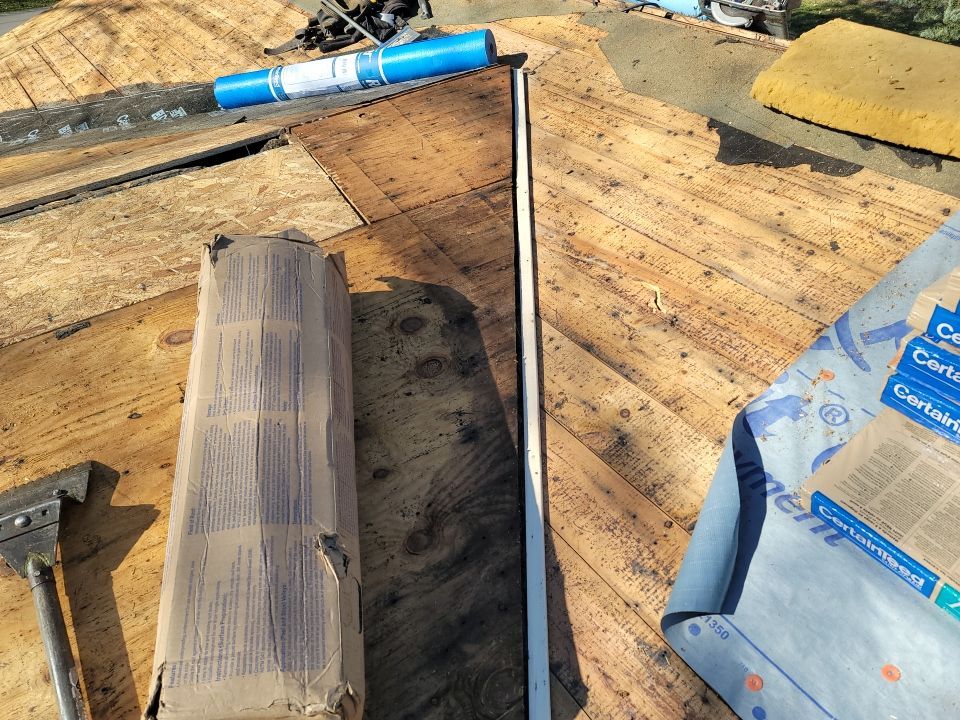 CT LANDMARK 30 LIFETIME METRIC PEWTER , DRIP EDGE BLACK  by Eagle Eye Roofing