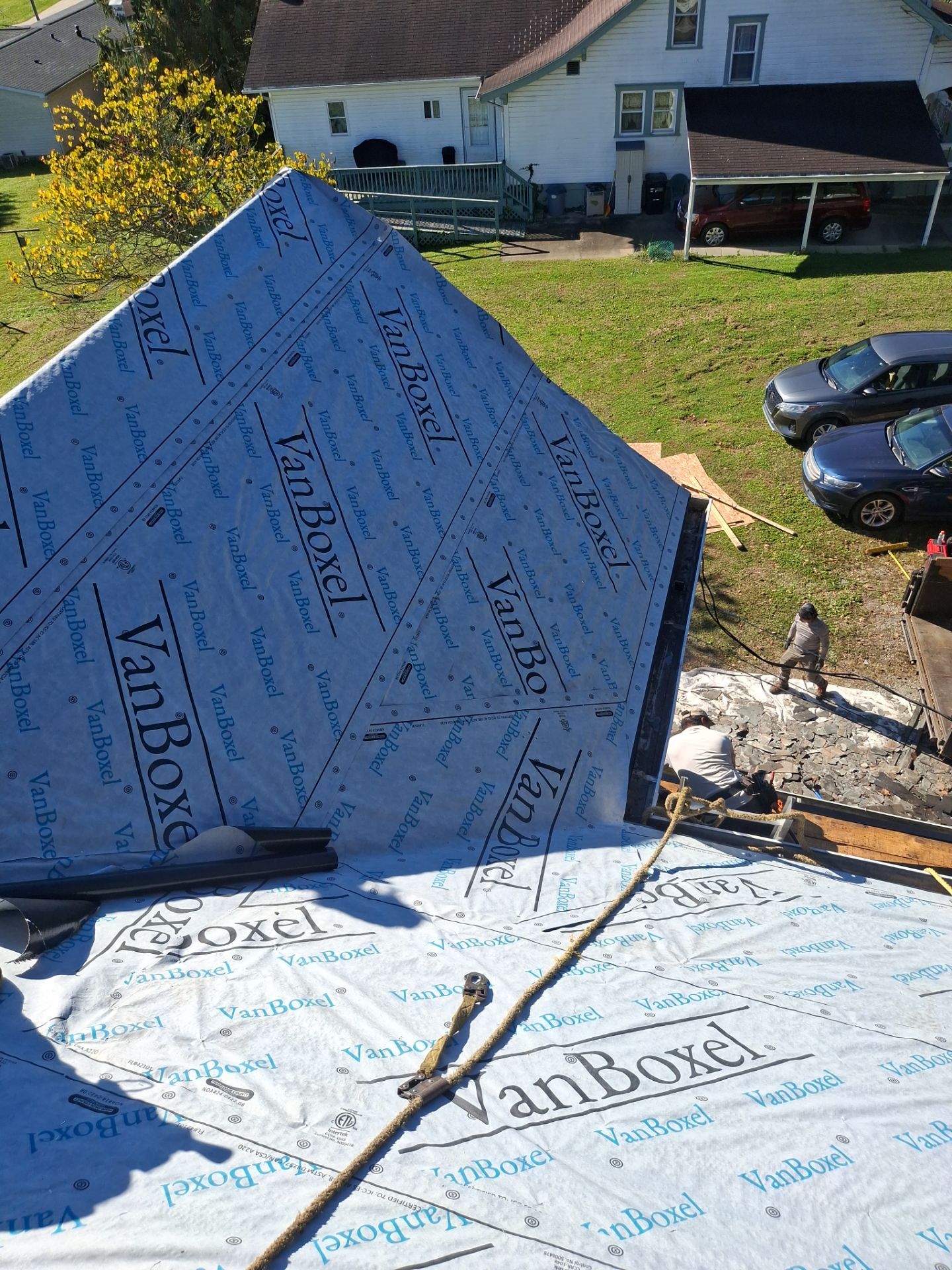 Residential Roofing Installation using Metal by Rainstoppers Roofing