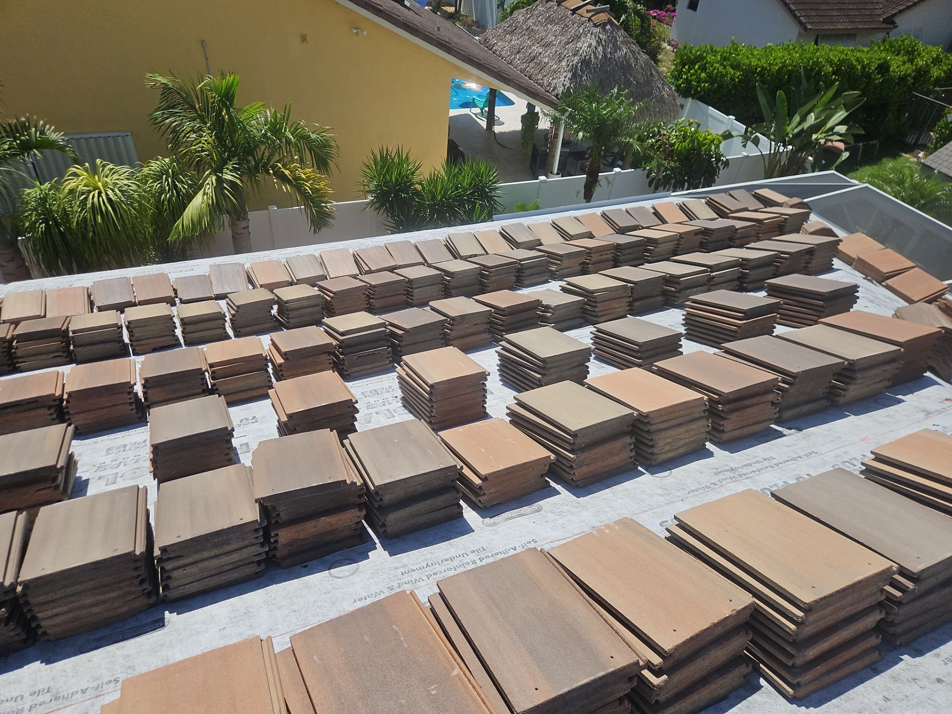 Residential Roofing Installation using Eagle Roofing Tile by BLUES BROTHERS ROOFING