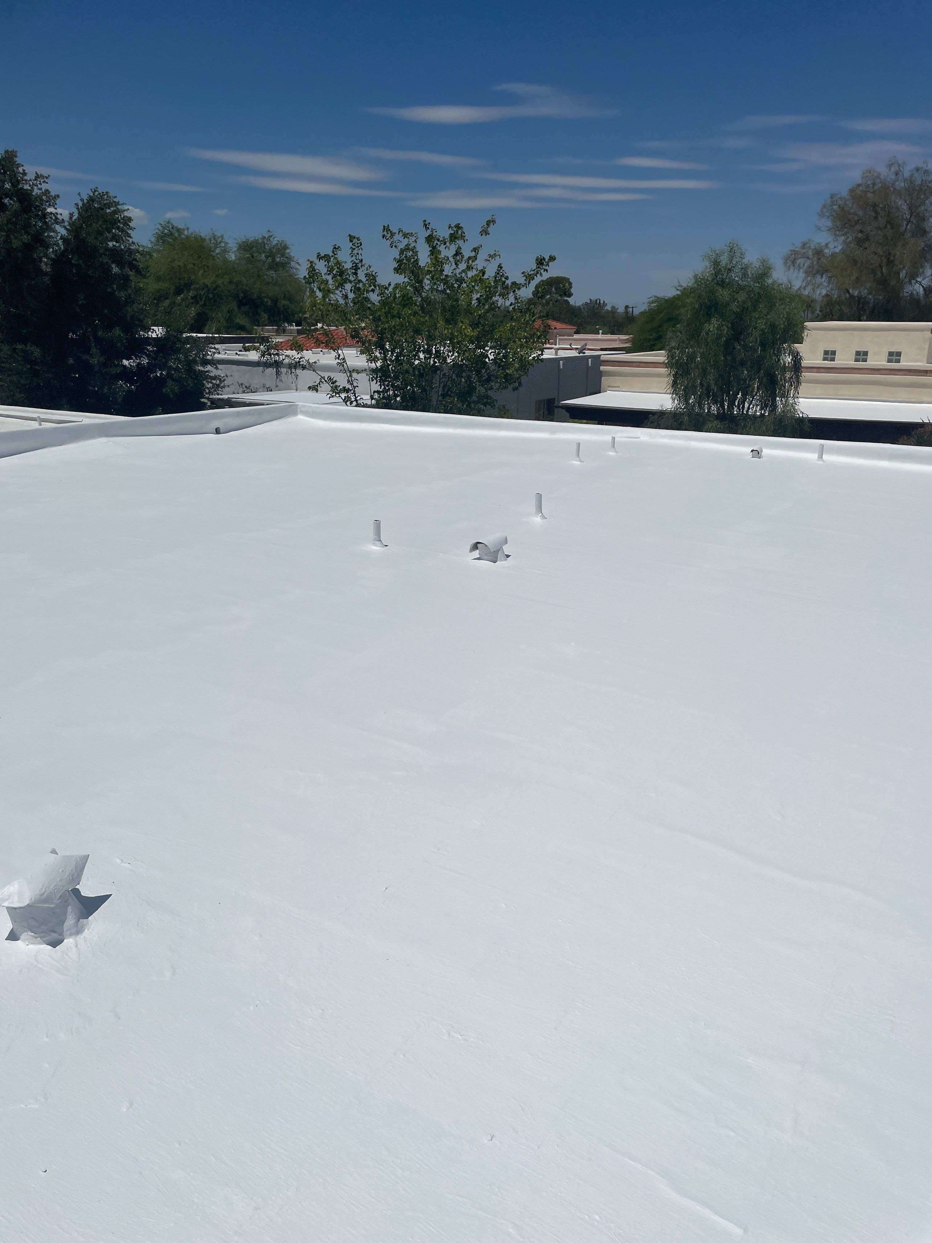 Tucson Residential Roof Restoration with Tile and Elastomeric Coating by West Coast Roofing AZ
