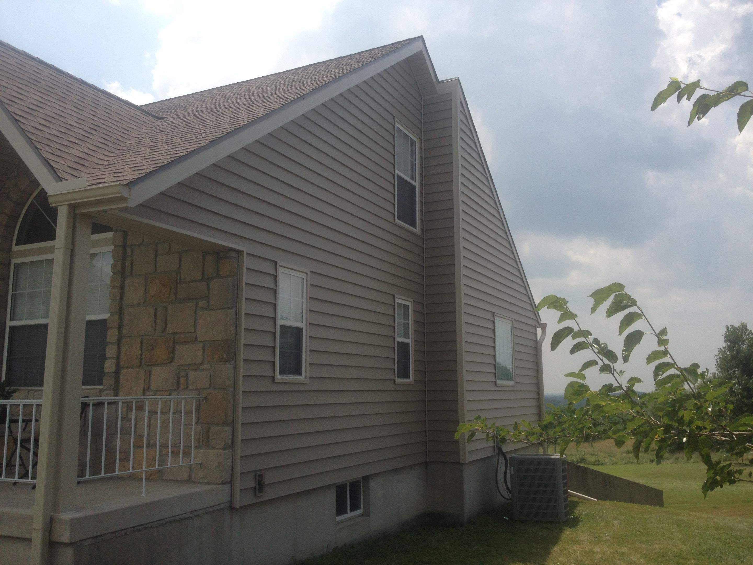 ROOF GUTTERS SIDING REPLACEMNT using GAF Timberline HD roof shingles and Alside Prodigy Siding by Gorilla Exteriors Contracting, LLC