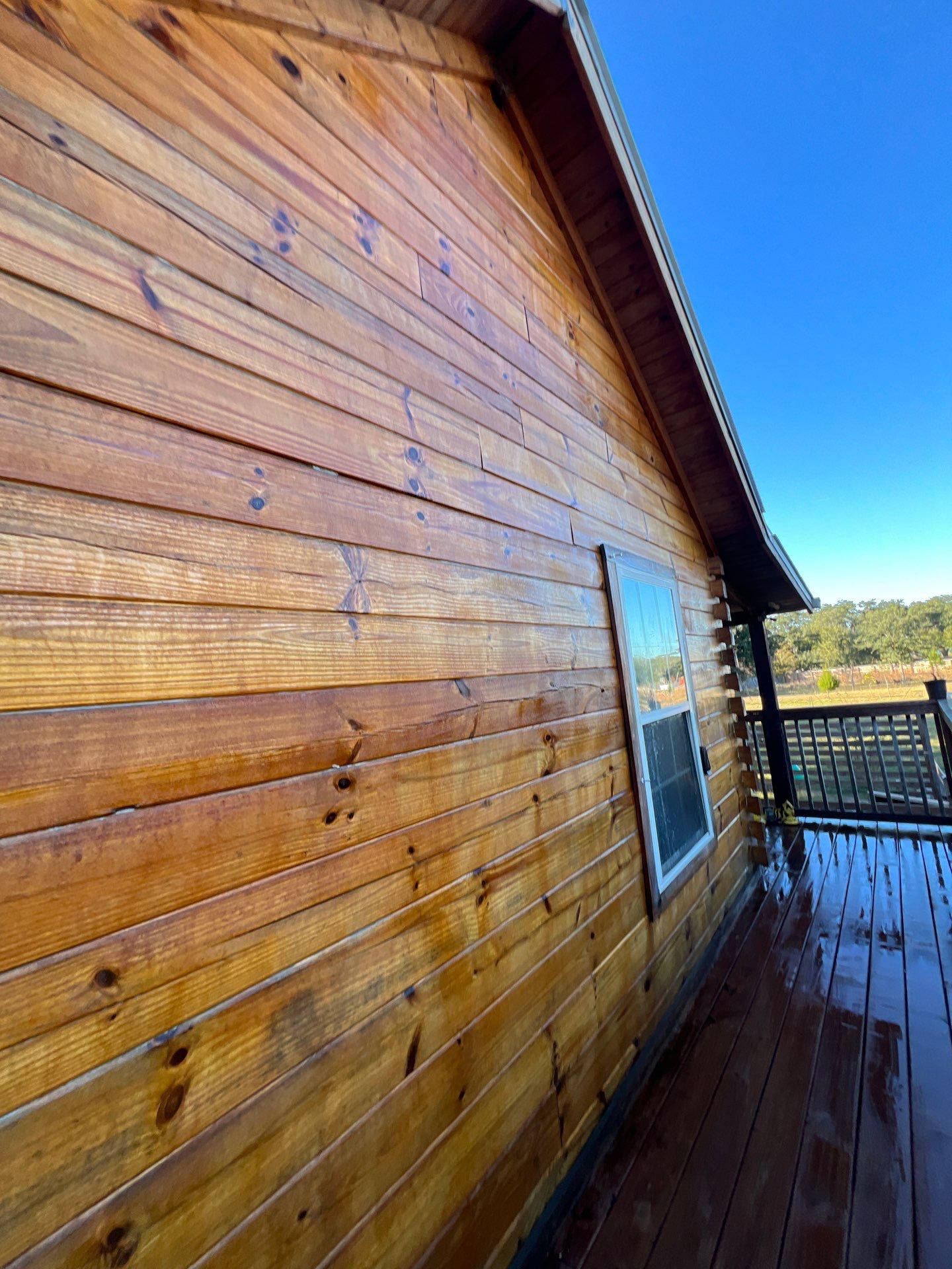 Cabin using Wood Sealant by DuraSeal