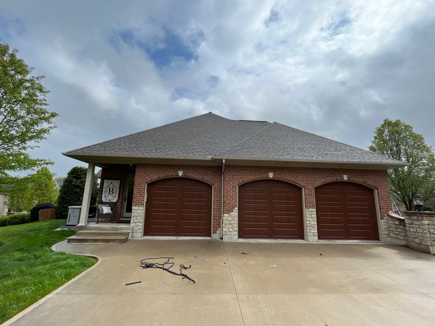 Residential Roofing Installation using GAF Timberline HDZ Weathered Wood by Nitro Roofing and Construction