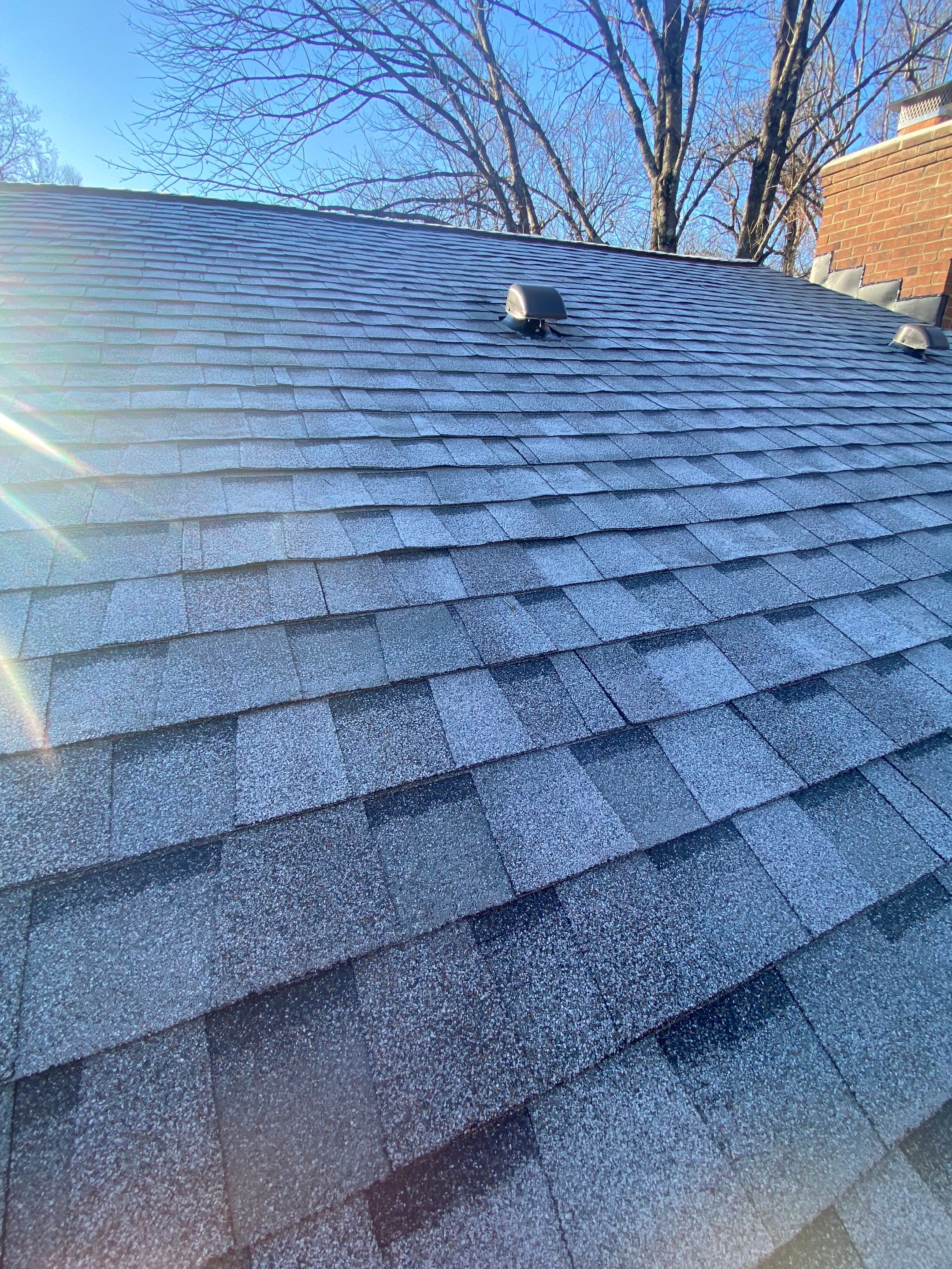 Burke: Residential Roof Replacement with CertainTeed Landmark Pro in Max Def Cobblestone by RM Banning, Inc.