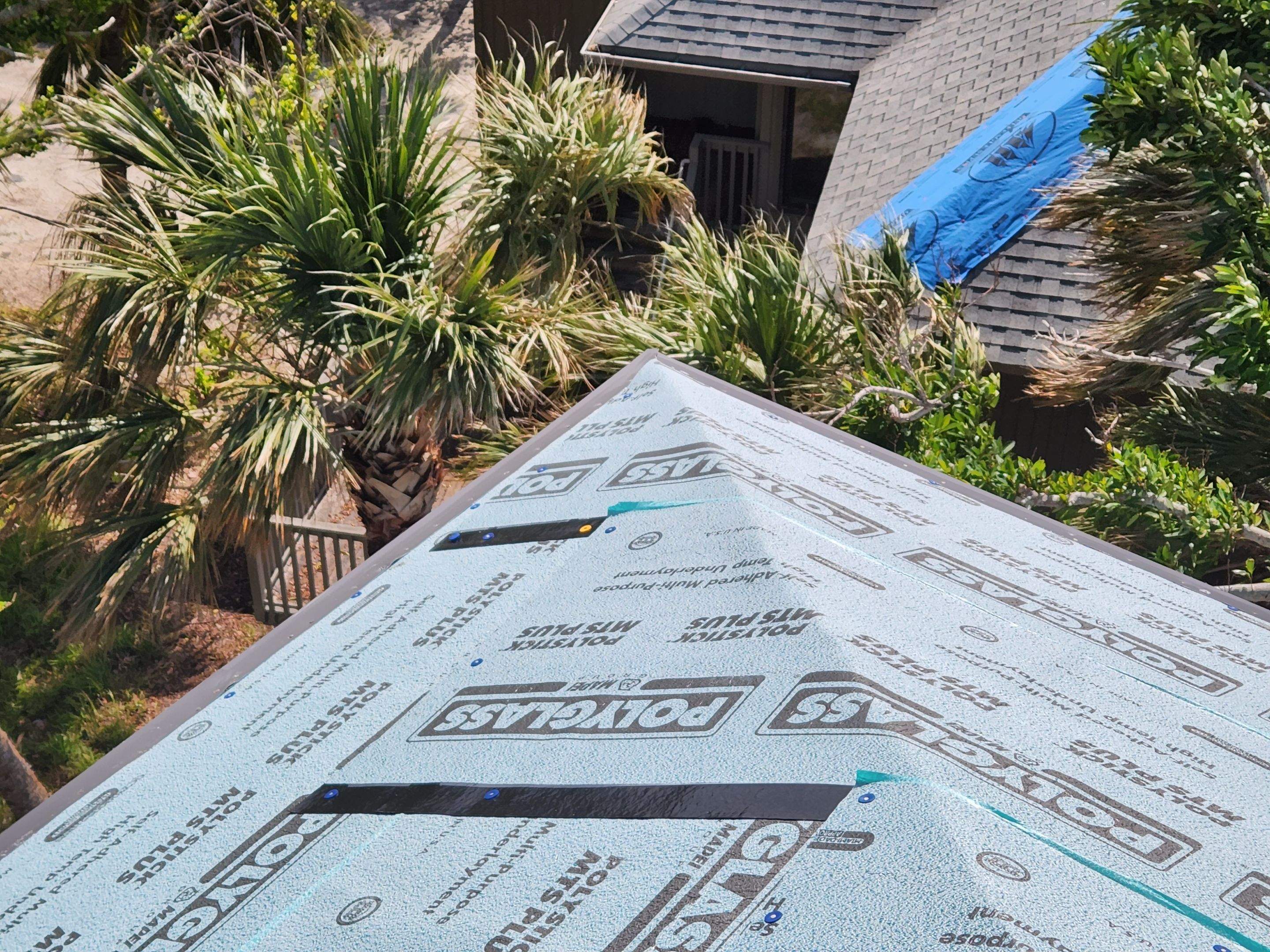 Residential Roofing Installation using Gulf Coast Metals Gulf Seam Panels by Four Peaks Roofing