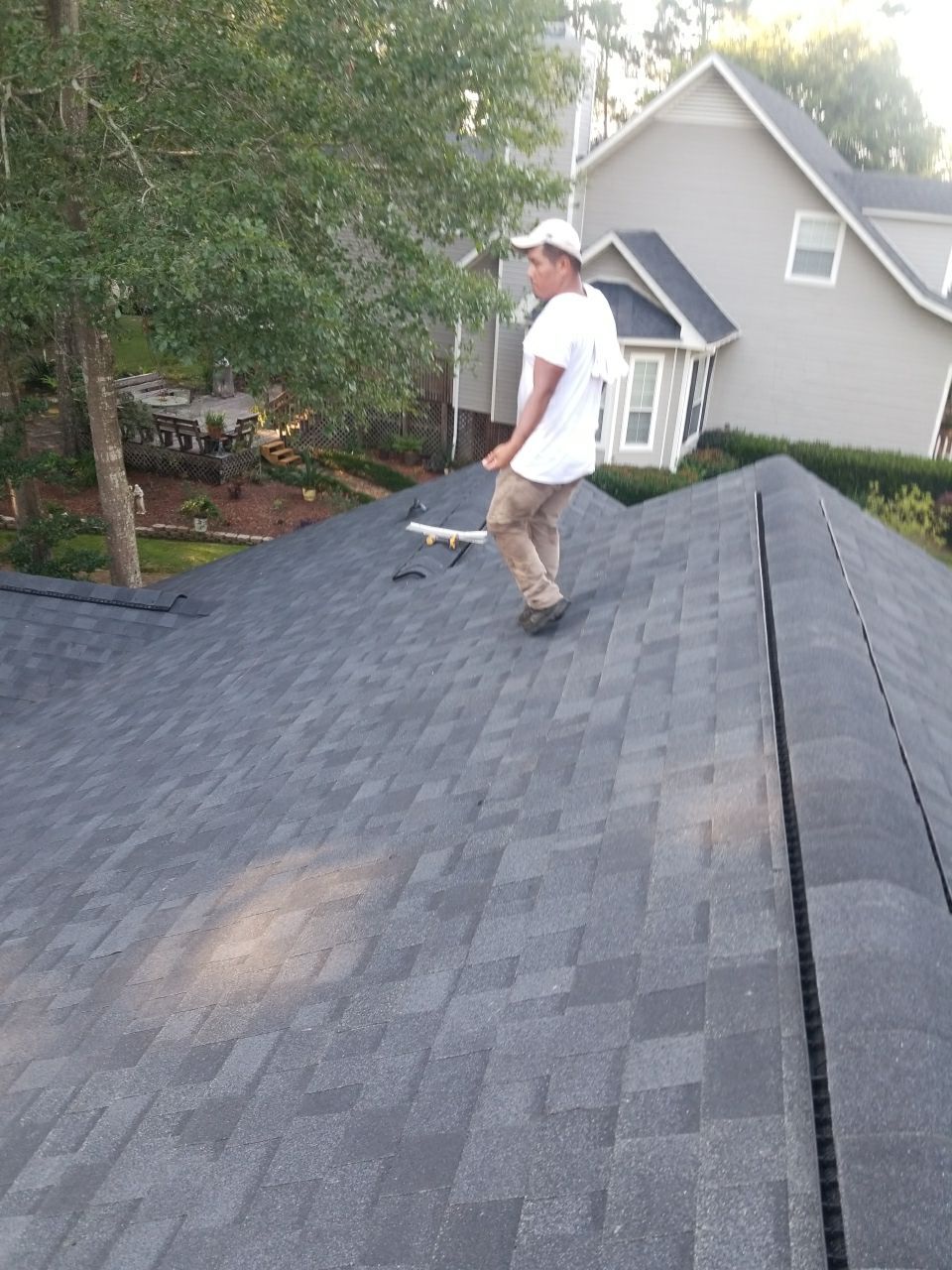 Residential Roofing Installation using Roof Replacement by American Roofing & Construction LLC