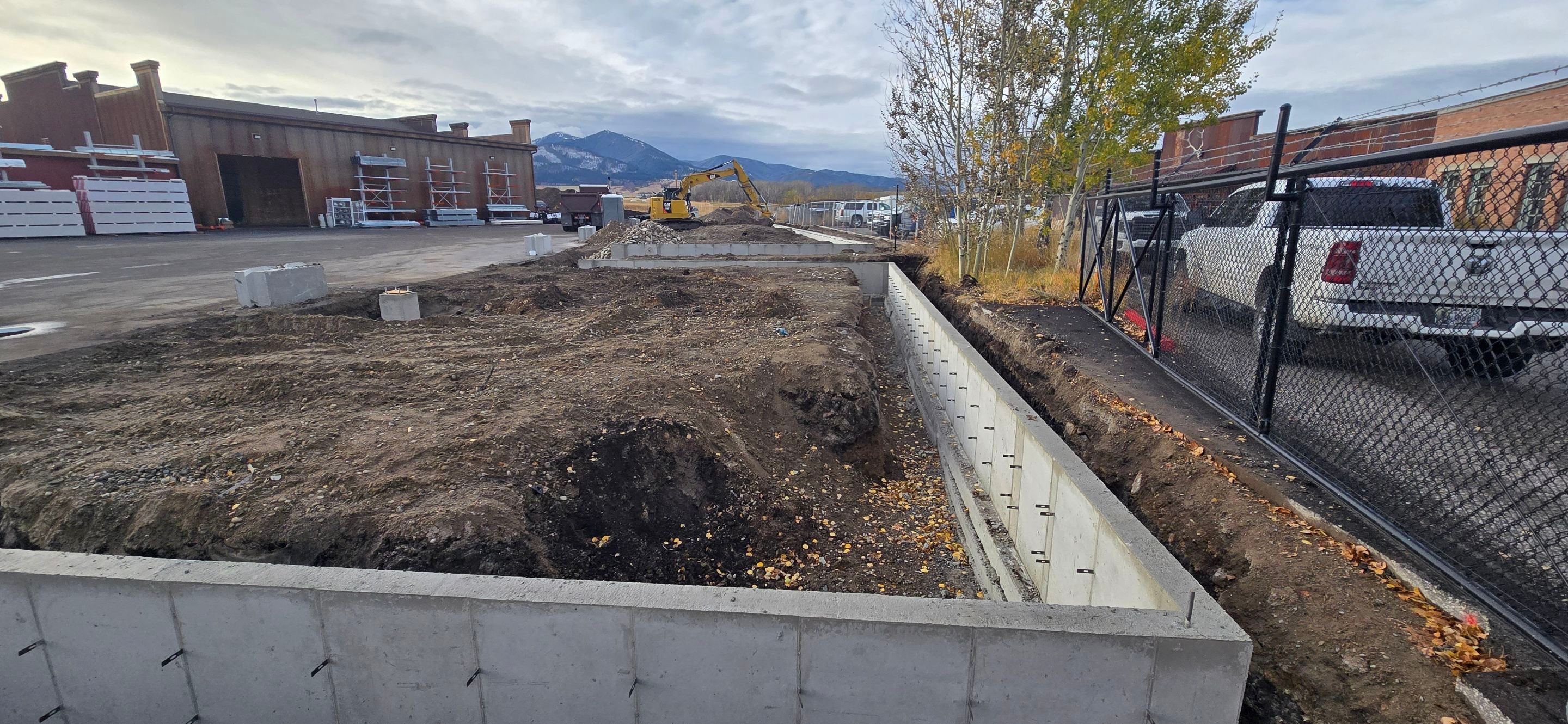 Foundation Building Material Slips by Blue Room Construction LLC