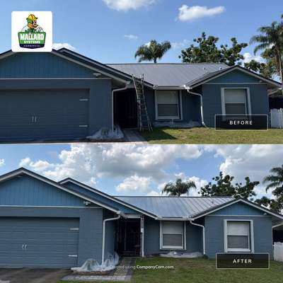 Residential Metal Roof Cleaning in Orlando