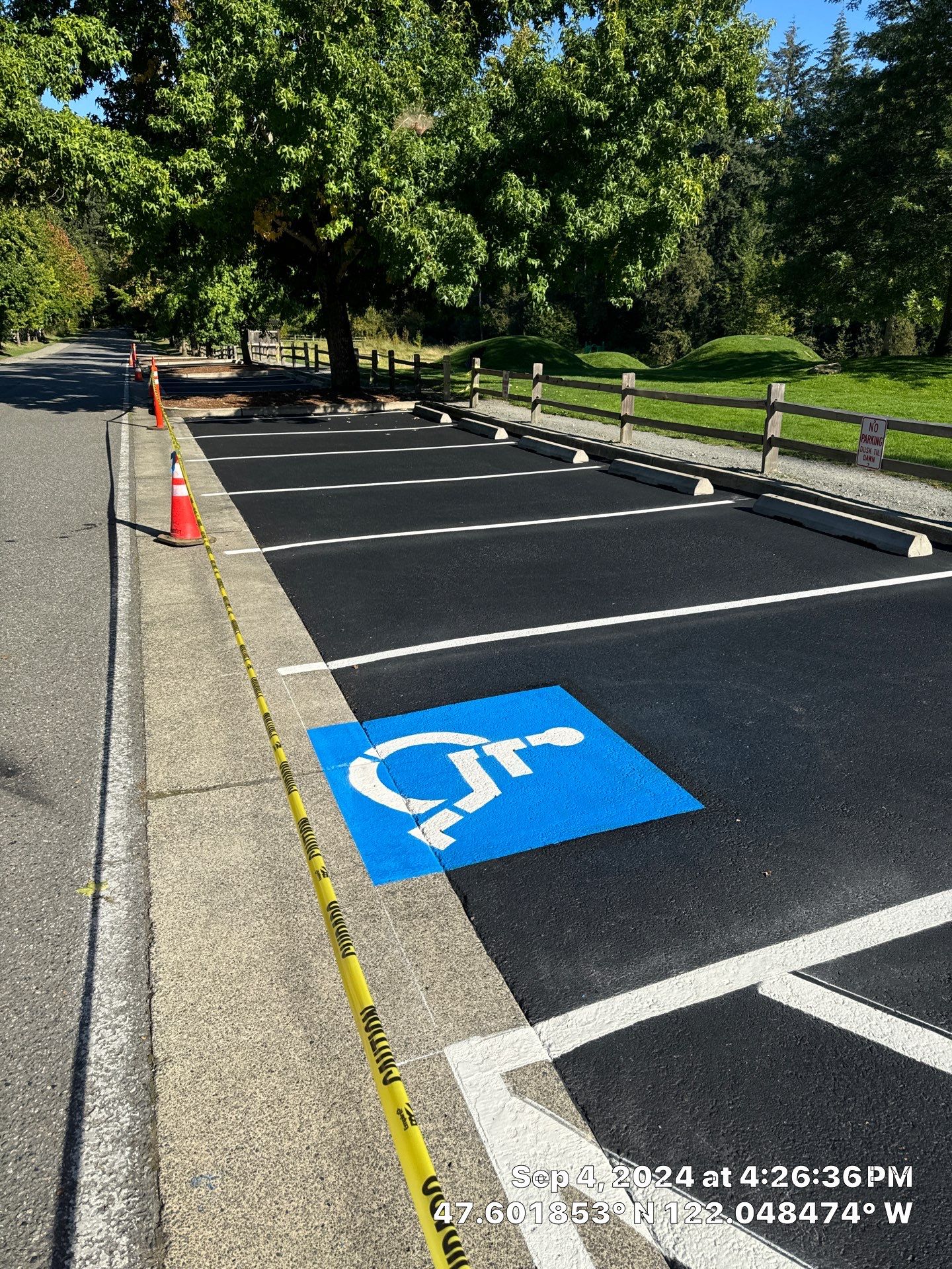 Big Rock Park | Parking Lot Sealcoating & Striping by Jireh Asphalt & Concrete Inc 