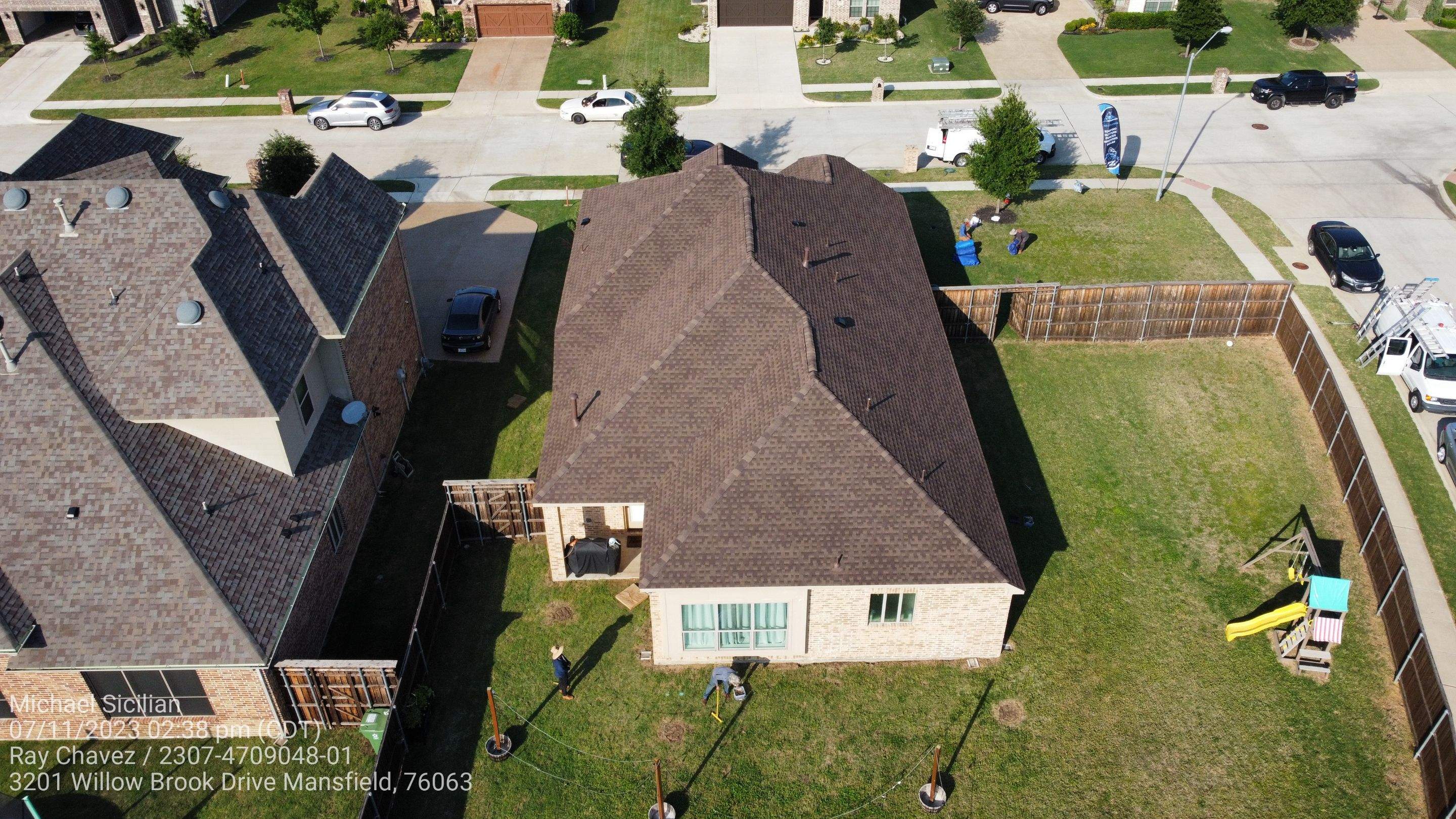 Project in Mansfield by Zeus Exteriors