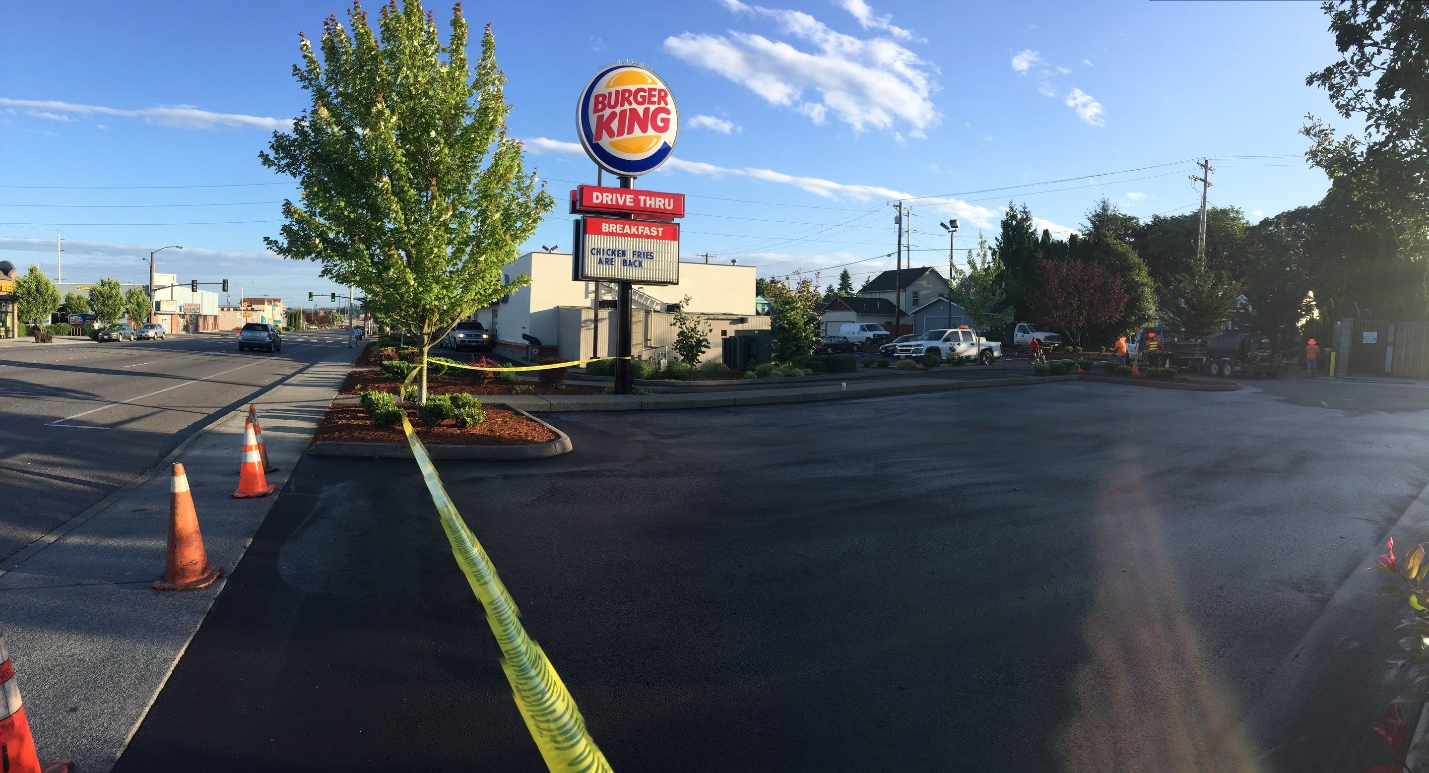 Burger King Everett  by Jireh Asphalt & Concrete Inc 