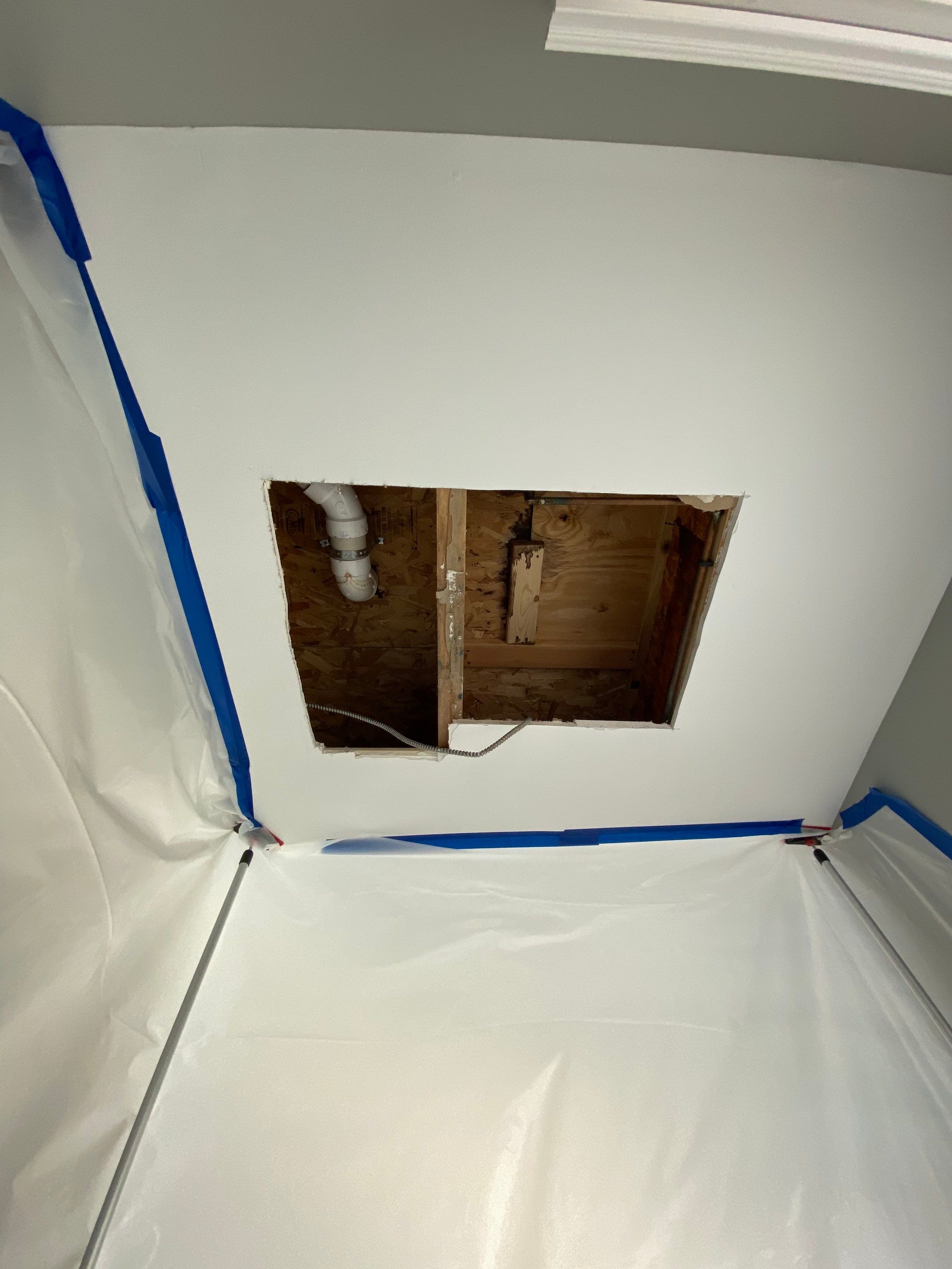 Shower Pan Leak by Chicagoland Water Medics
