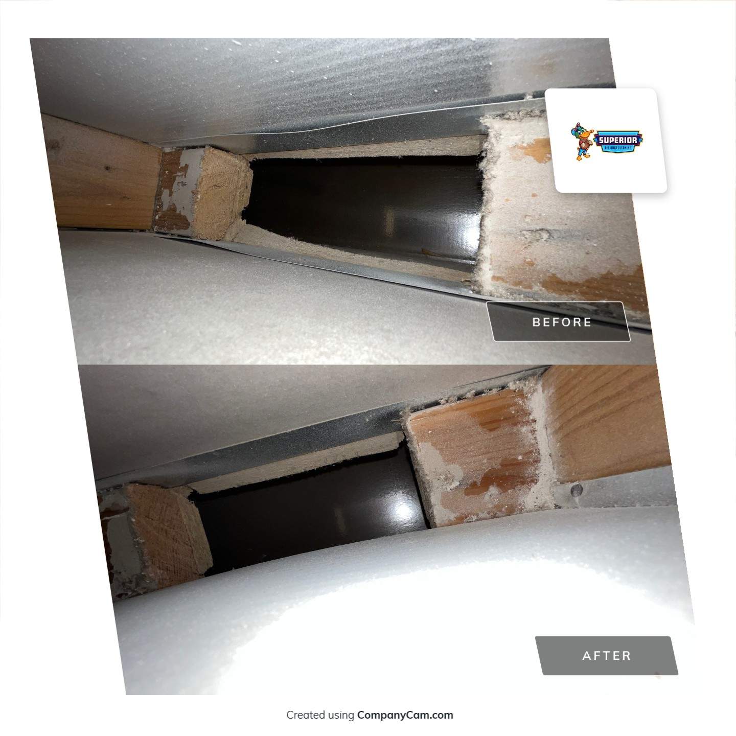 Air Duct Cleaning With a Vacuum Truck in Columbiana, OH by Superior Air Duct Cleaning