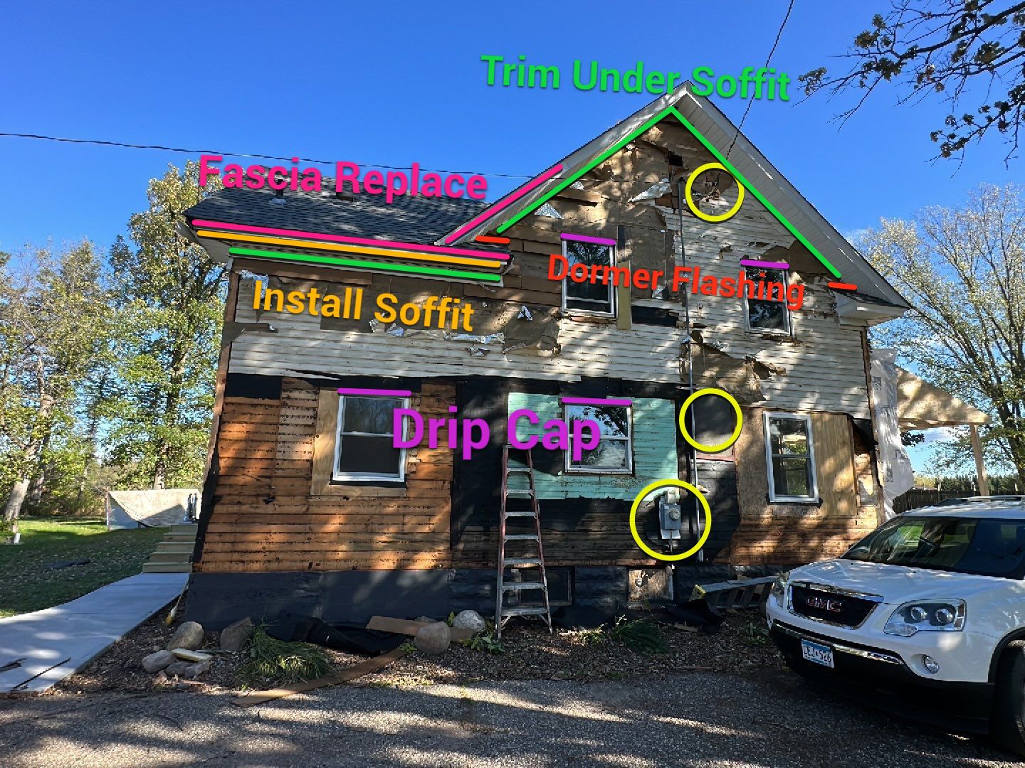 Siding Remodel. Princeton Mn by Koska construction llc