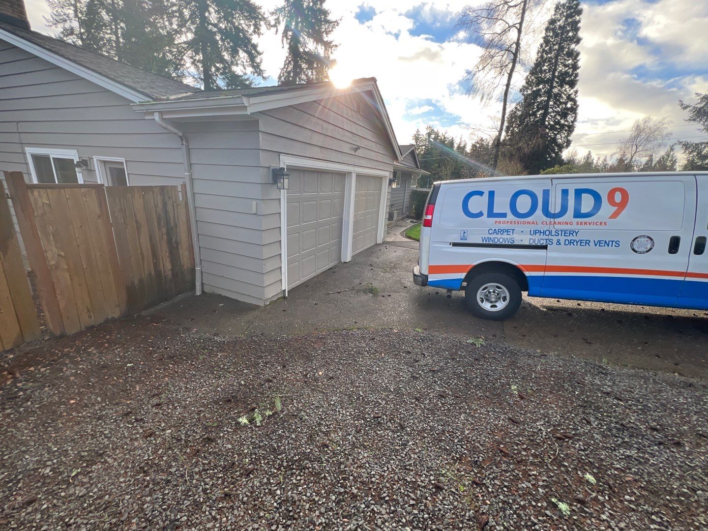 Carpet and House Cleaning Project in Lake Oswego by Cloud 9 Professional Cleaning Services