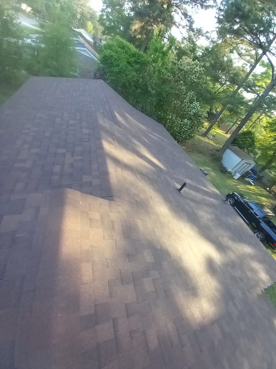 Residential Roofing Installation using High Grade Asphalt Shingles by Carolina Trophy Roofs