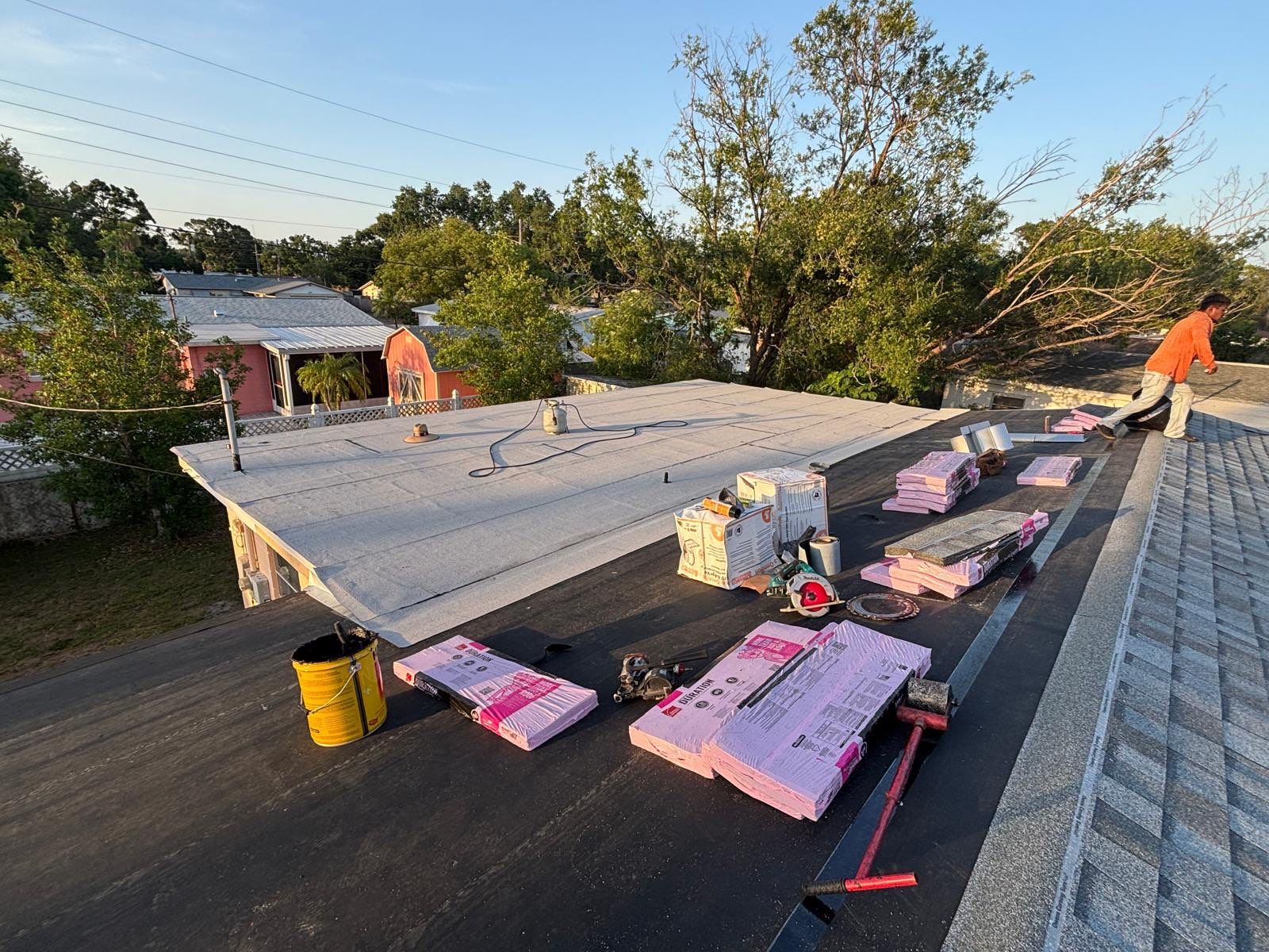 Project in Pinellas Park 33781 by Mitchell Roofing Company LLC 